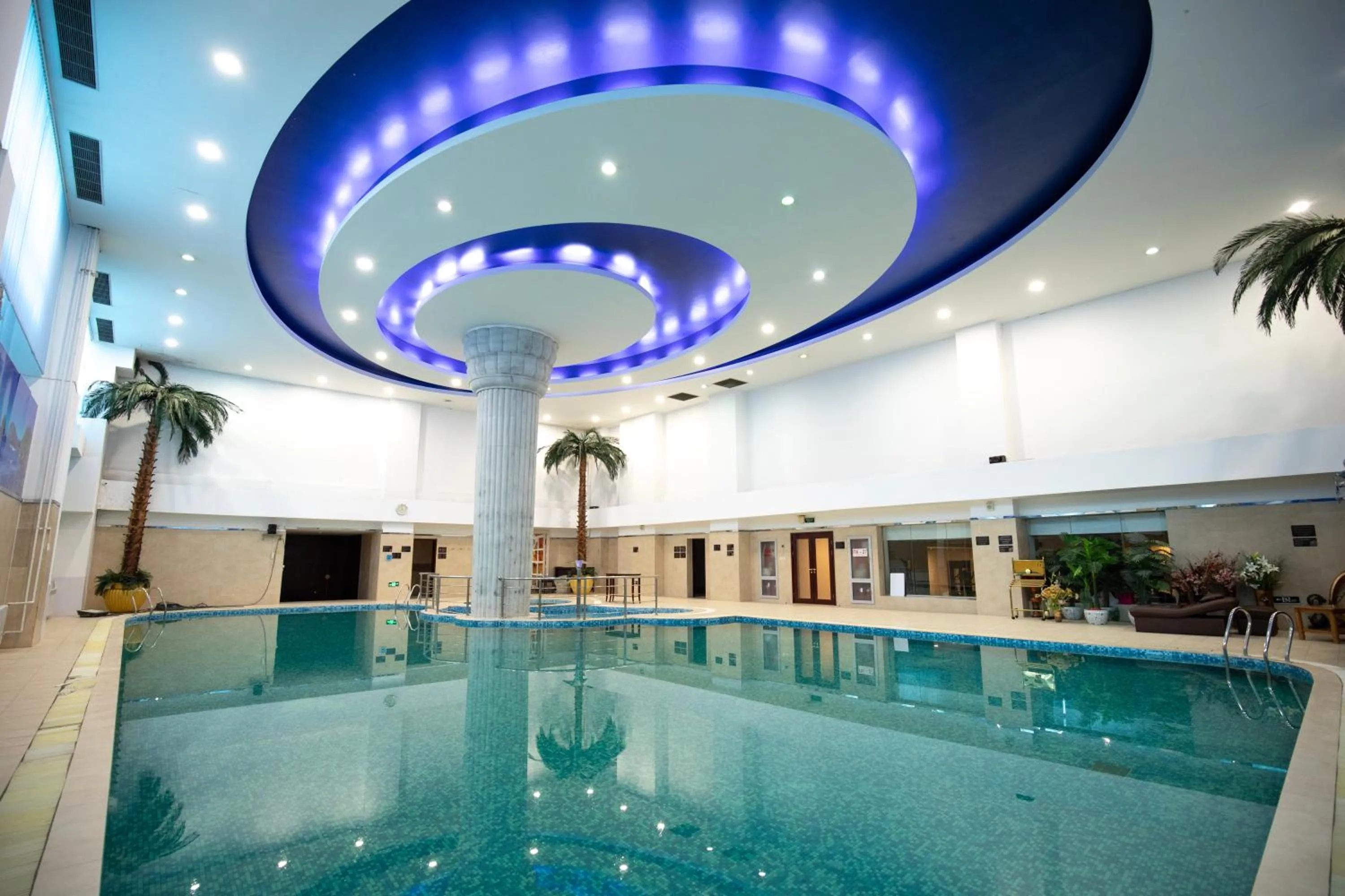 Pool view in Beijing Palace Soluxe Hotel Astana