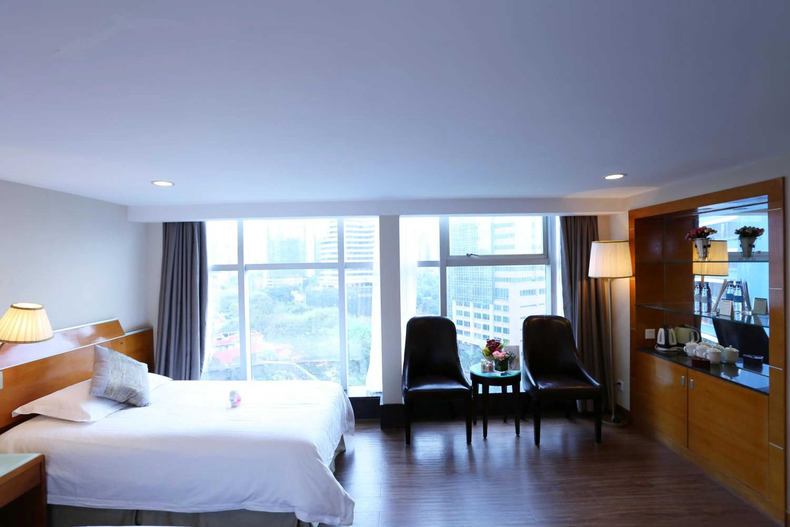 Bed in Yihe Hotel Ouzhuang