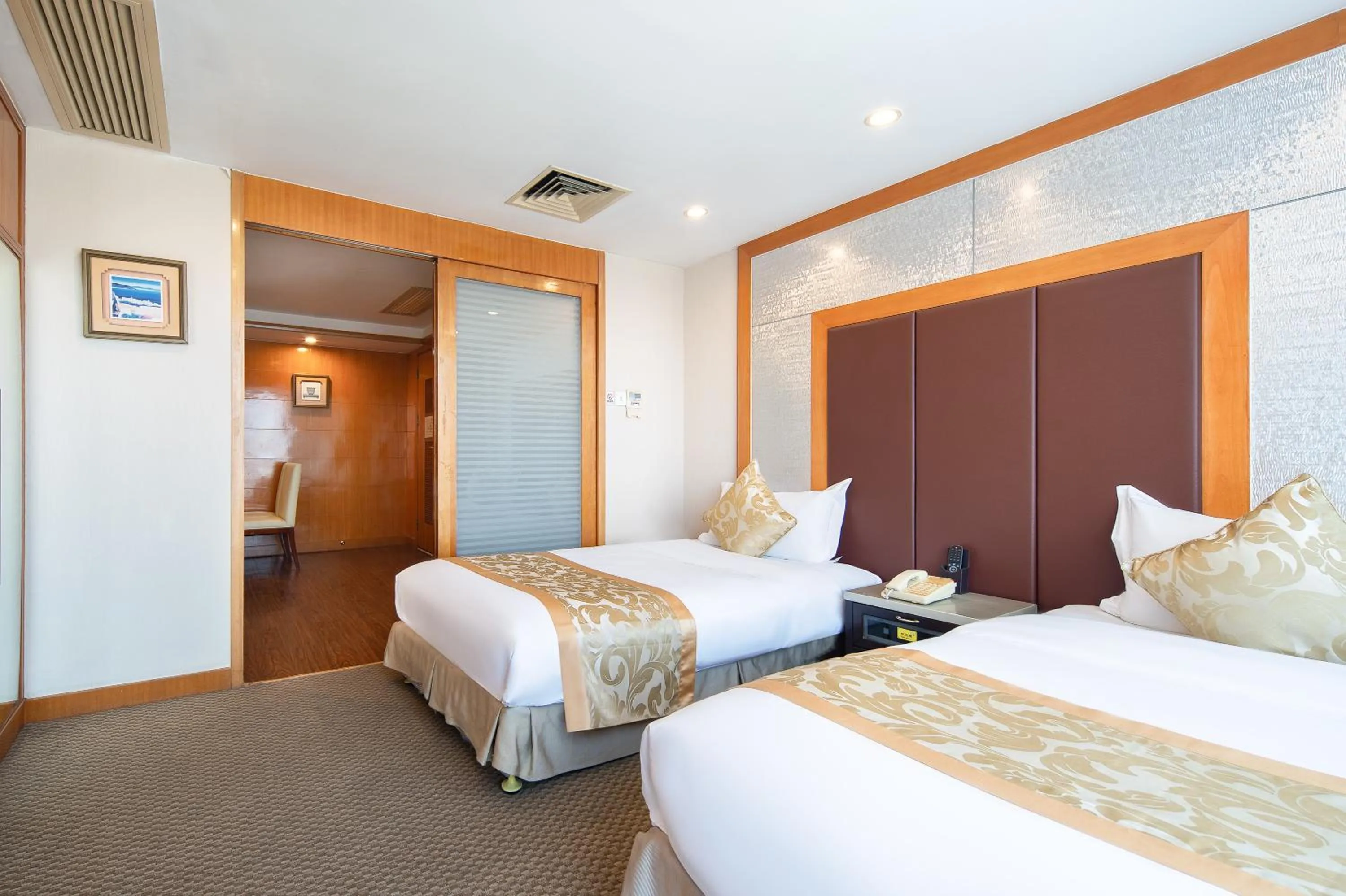 Bed in Yihe Hotel Ouzhuang