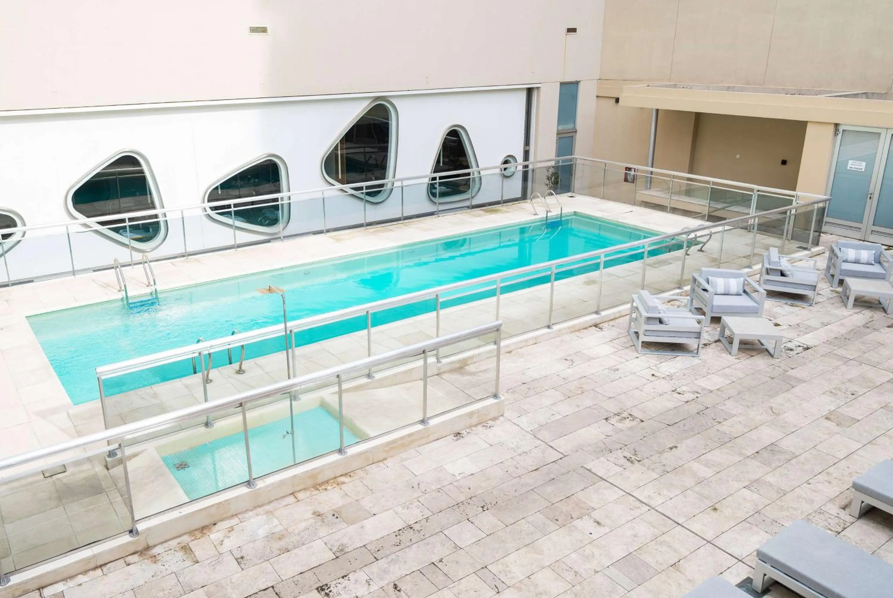 Pool view in Dazzler by Wyndham Buenos Aires Recoleta
