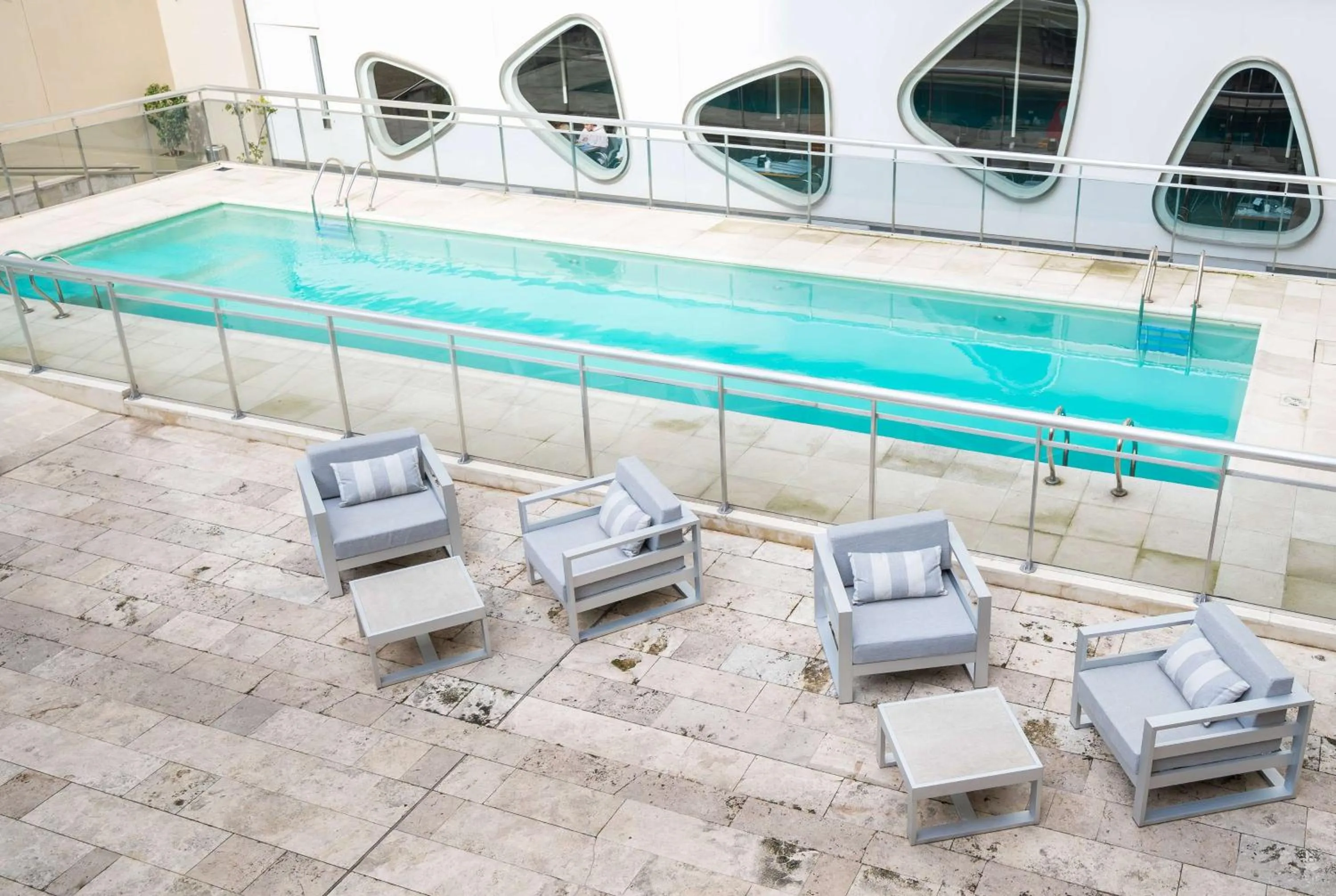 Pool view in Dazzler by Wyndham Buenos Aires Recoleta