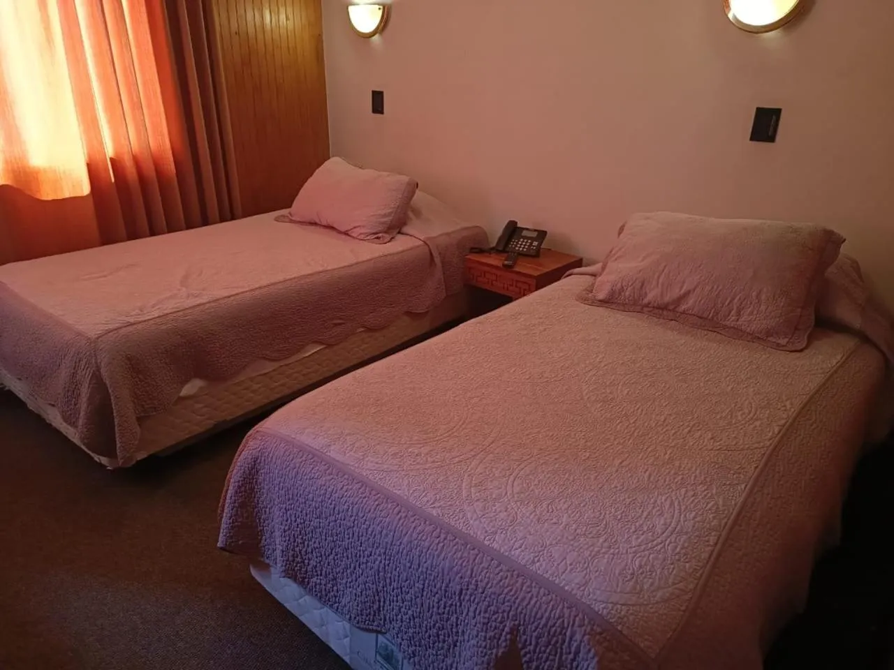 Bed in Hotel Antupiren