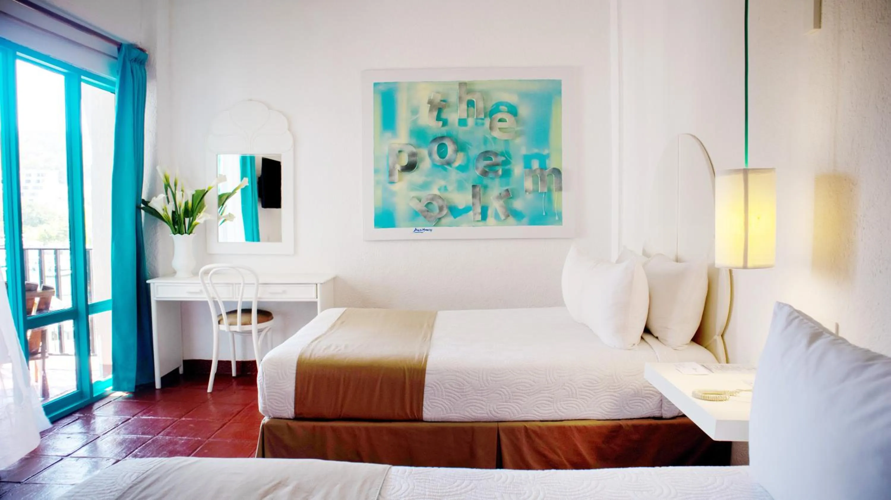 Decorative detail, Bed in Hotel Marina Resort & Beach Club