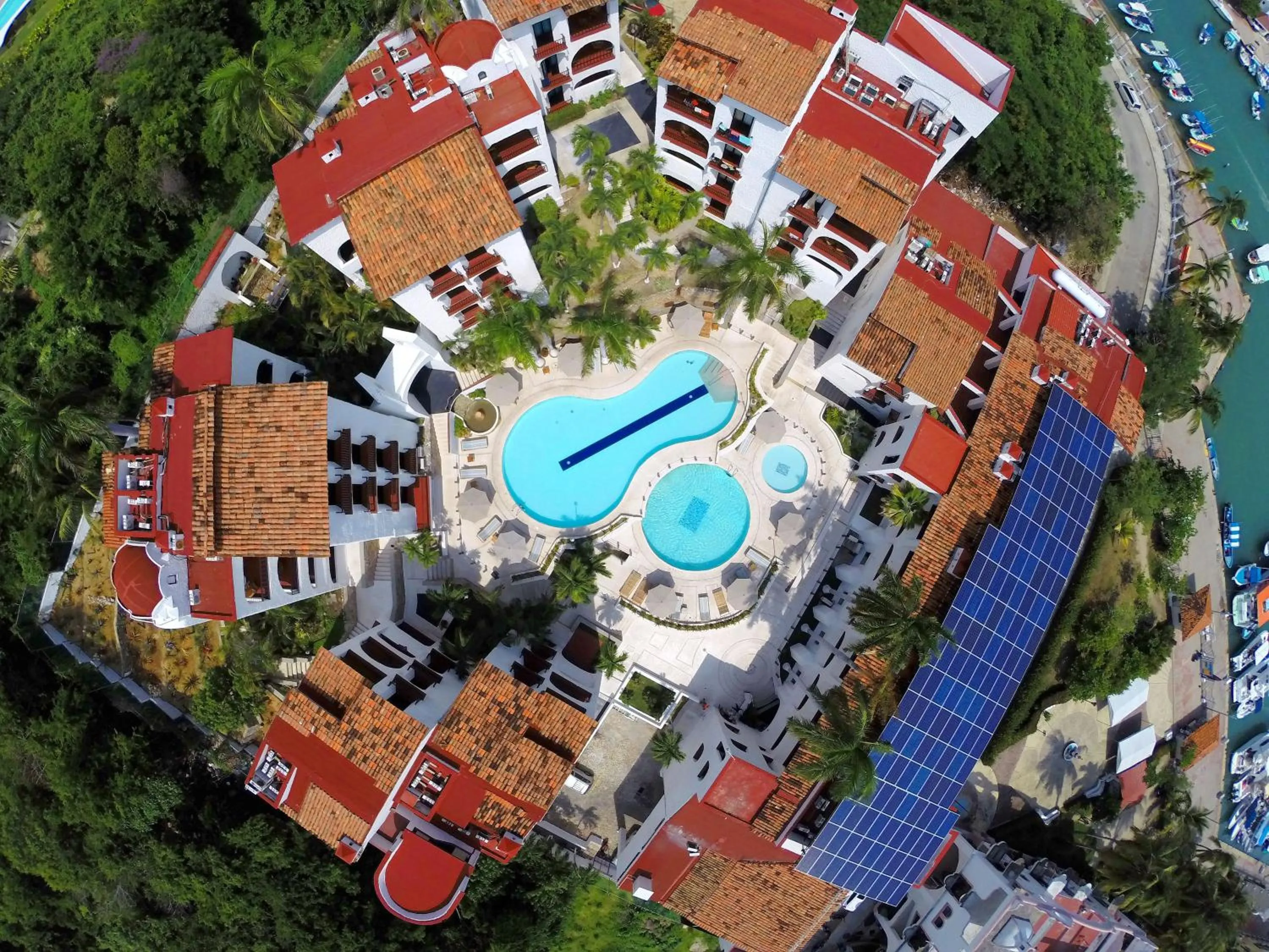 Bird's eye view in Hotel Marina Resort & Beach Club
