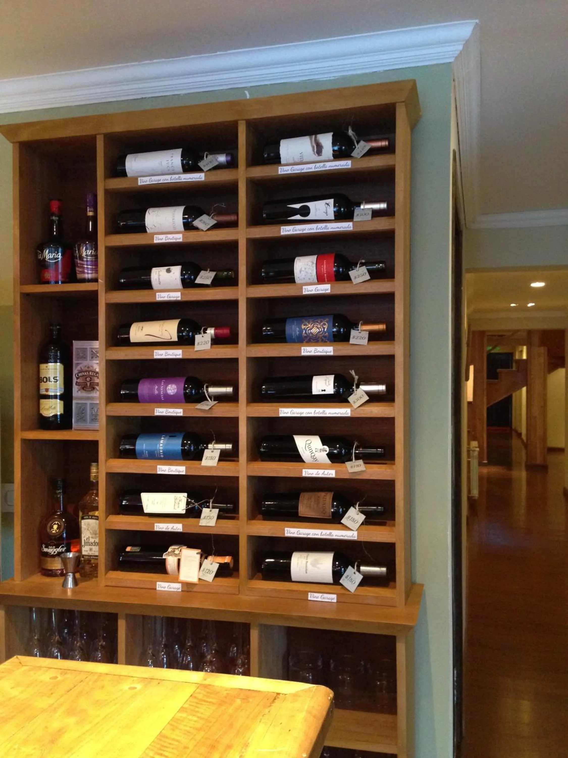 Drinks in Hotel Poincenot