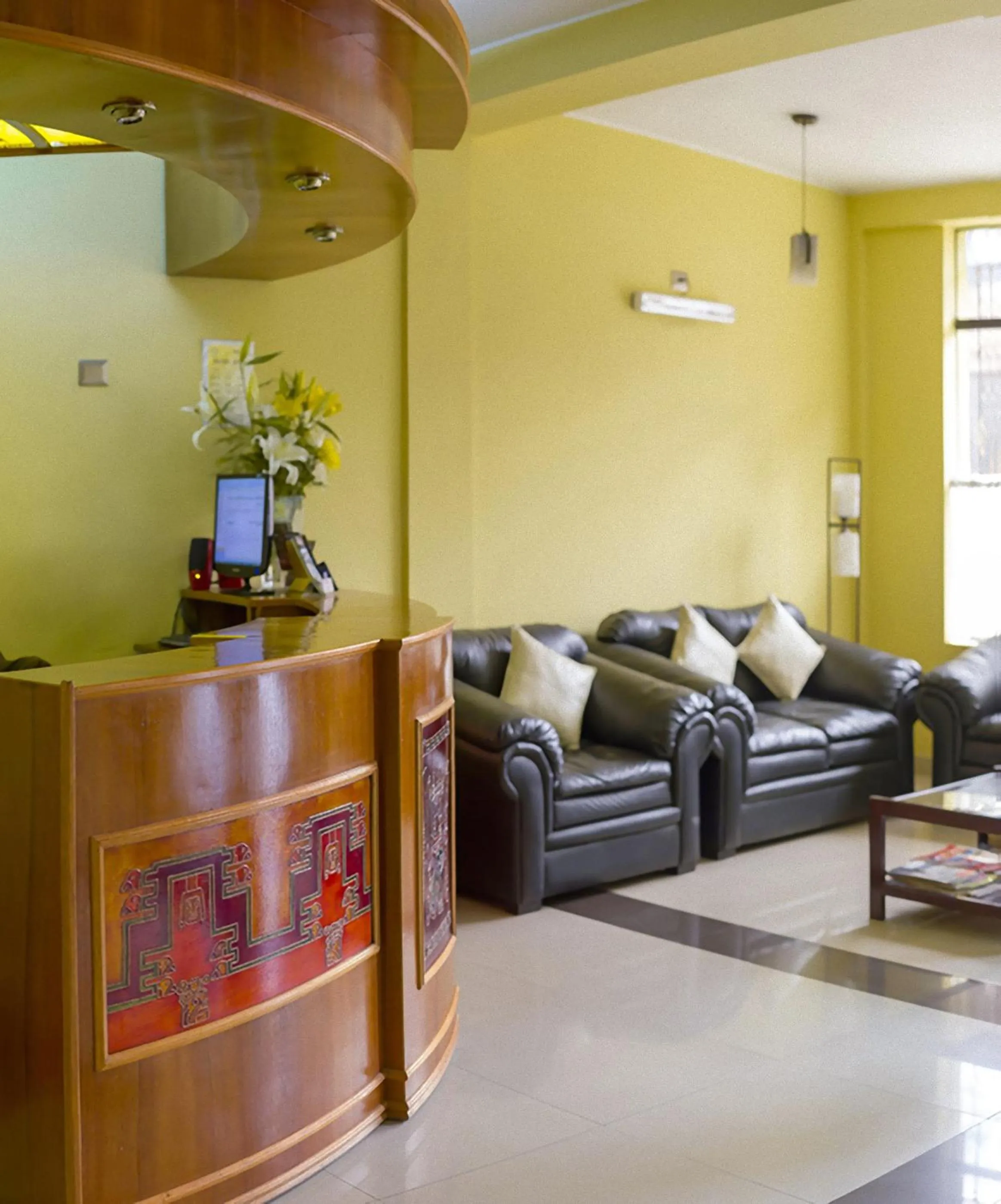 Lobby or reception in Mosoq Inn