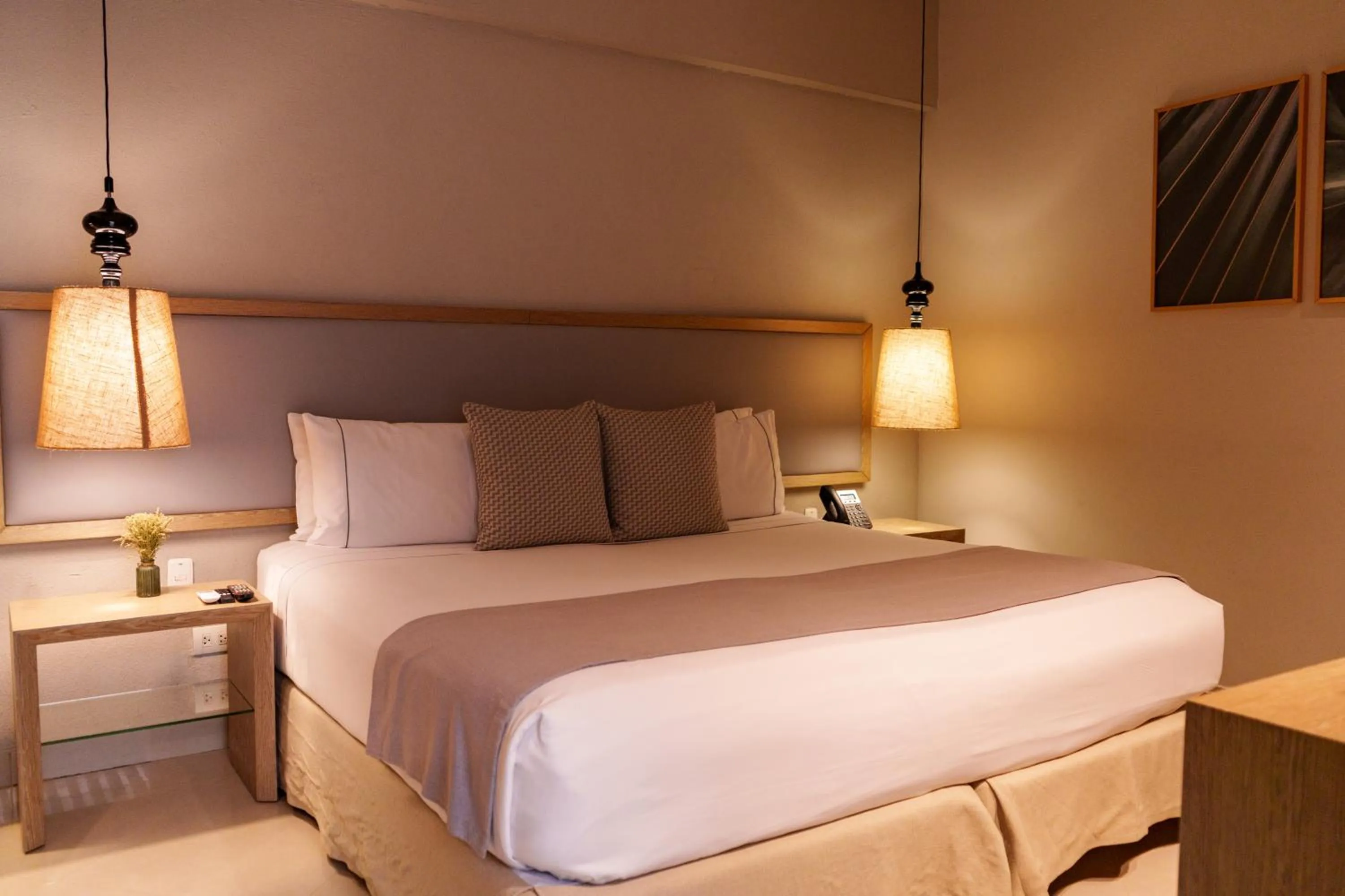 Bed in Hotel Santa Cecilia B&B