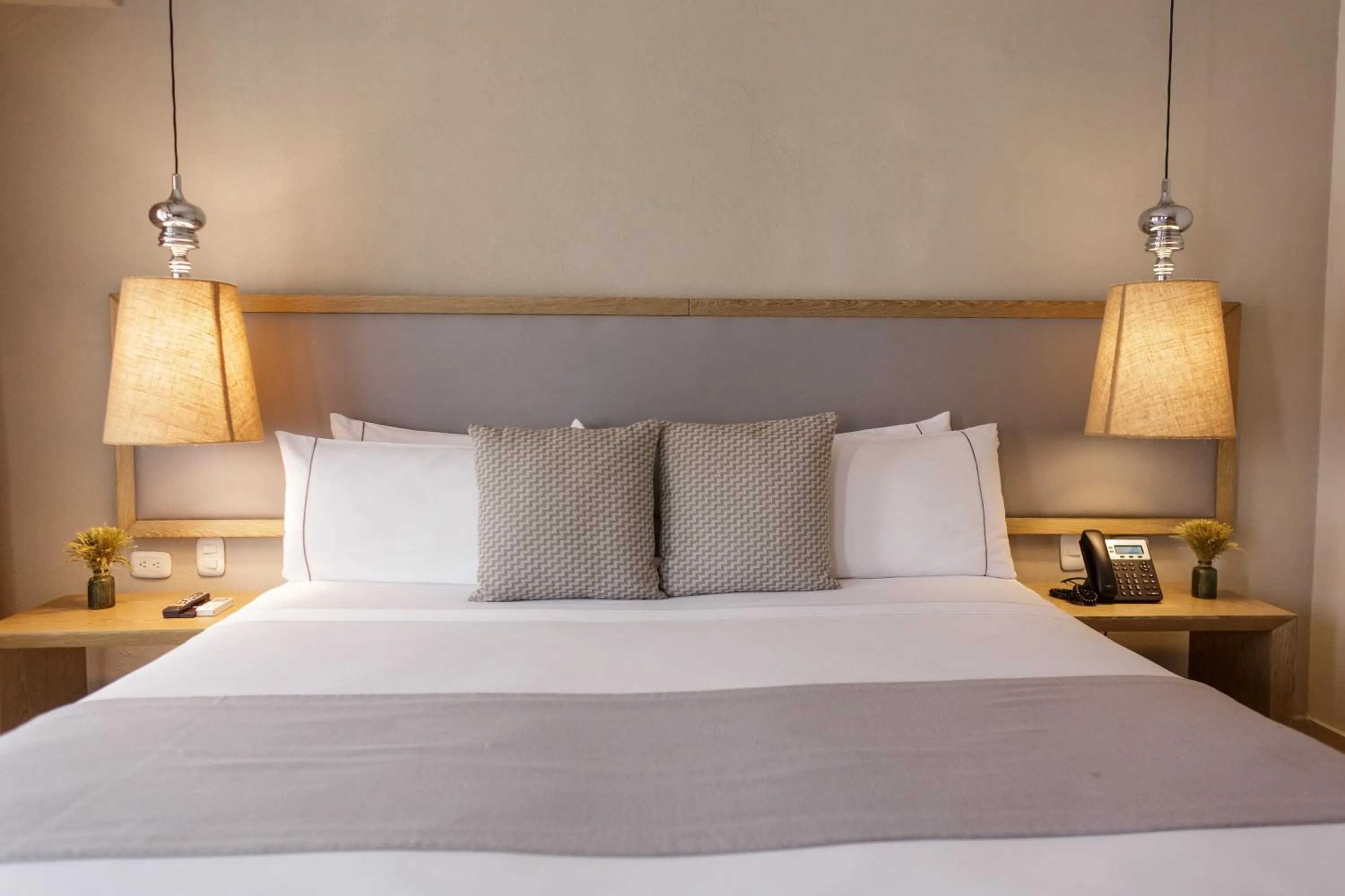 Bedroom, Bed in Hotel Santa Cecilia B&B