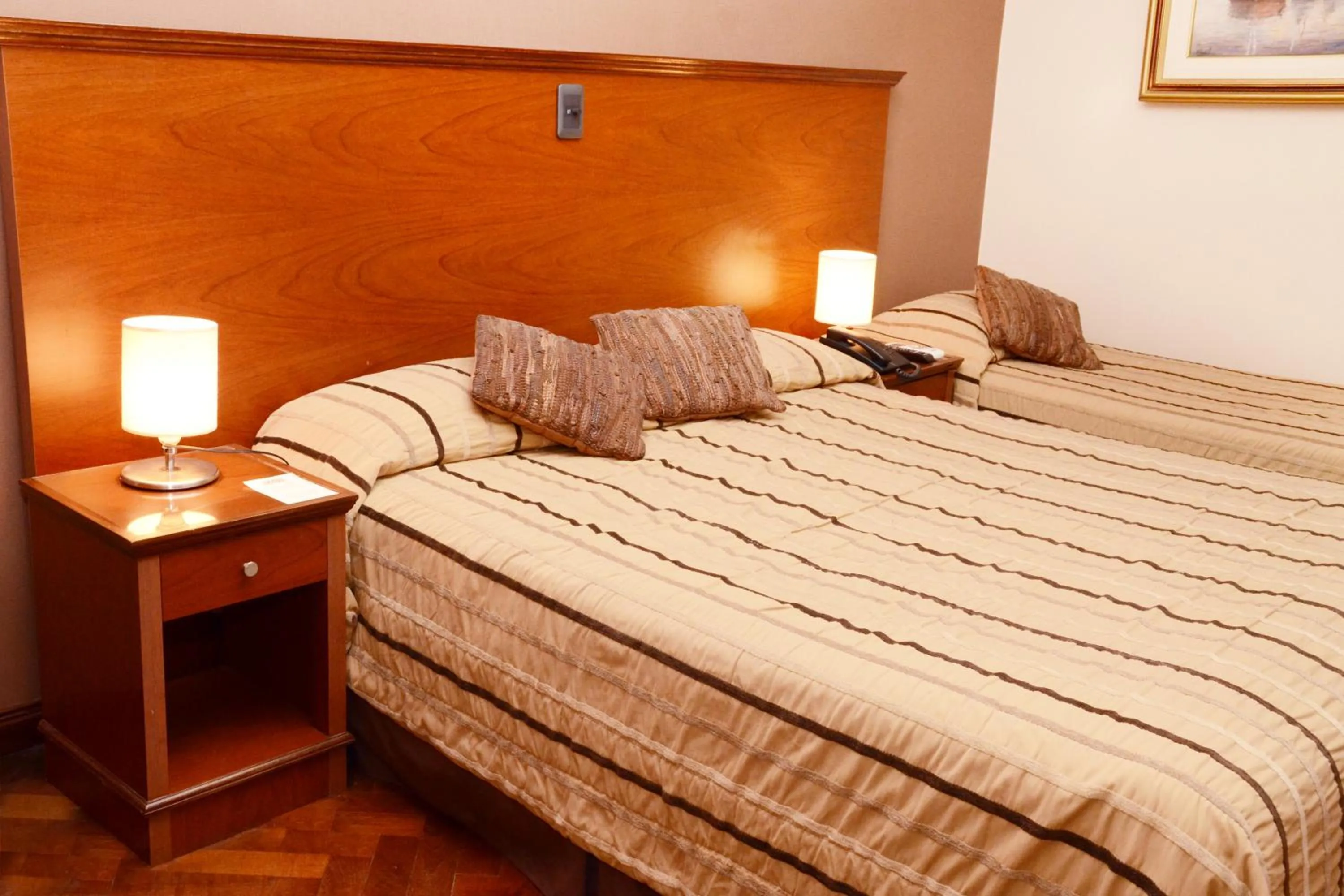 Bed in Hotel Dorá