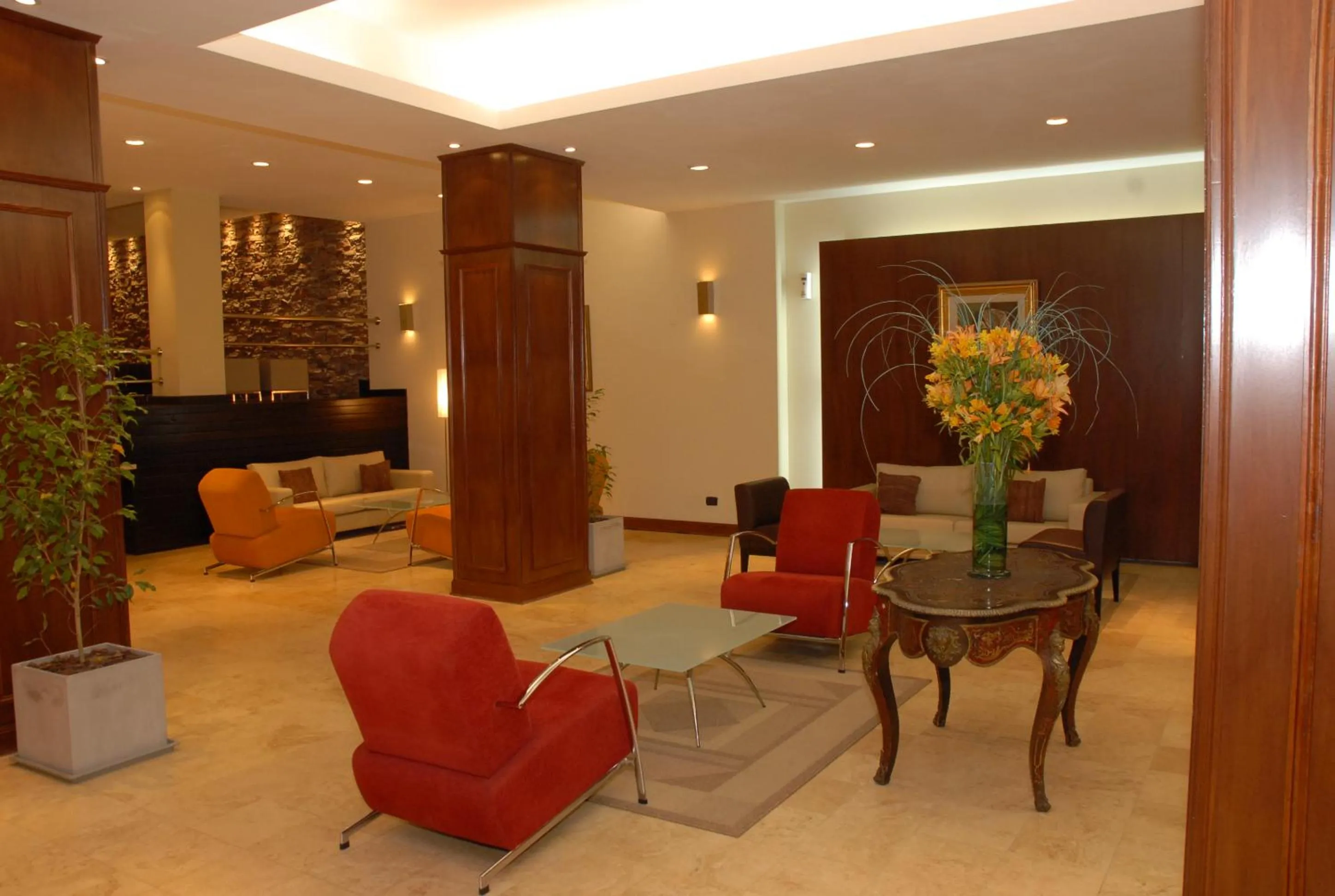 Lobby or reception in Hotel Dorá