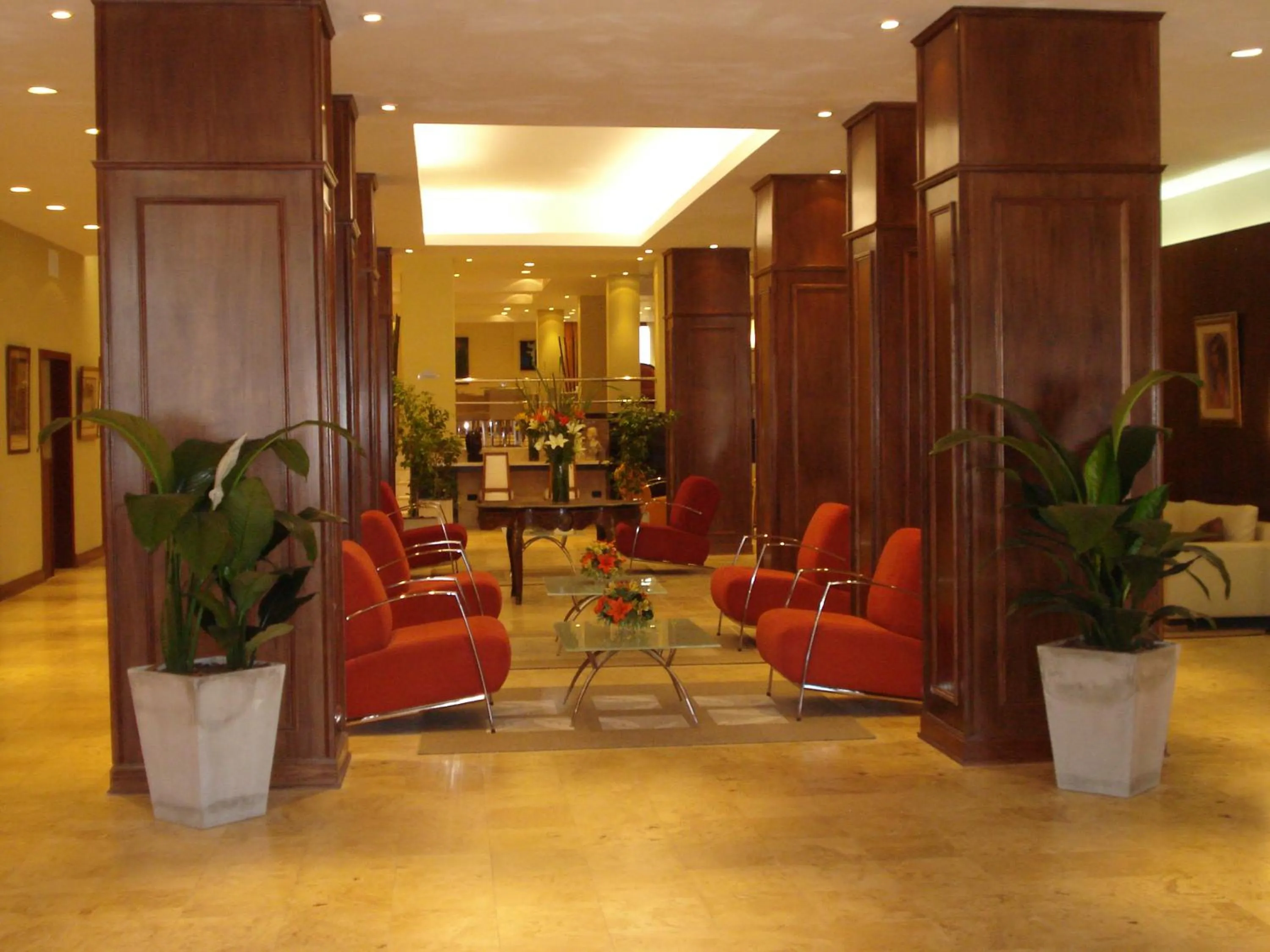 Lobby or reception in Hotel Dorá