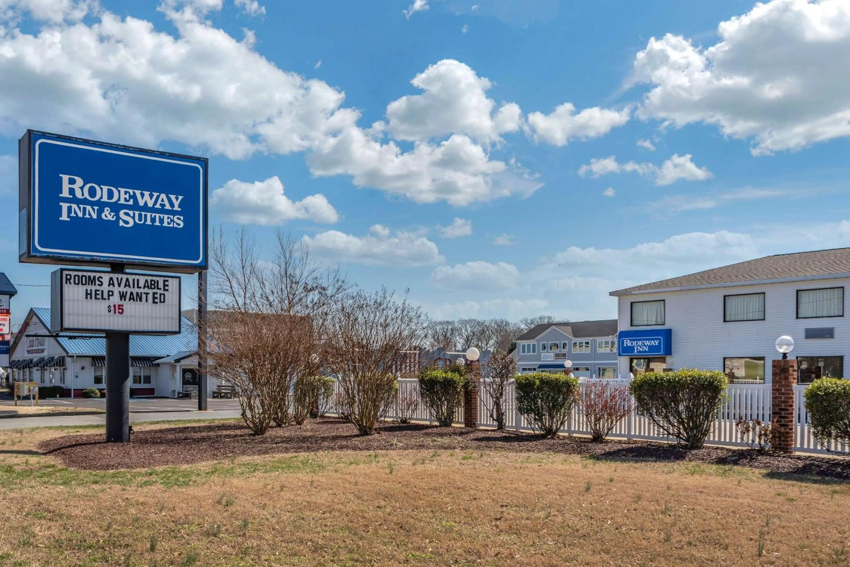 Property building in Rodeway Inn & Suites Rehoboth Beach
