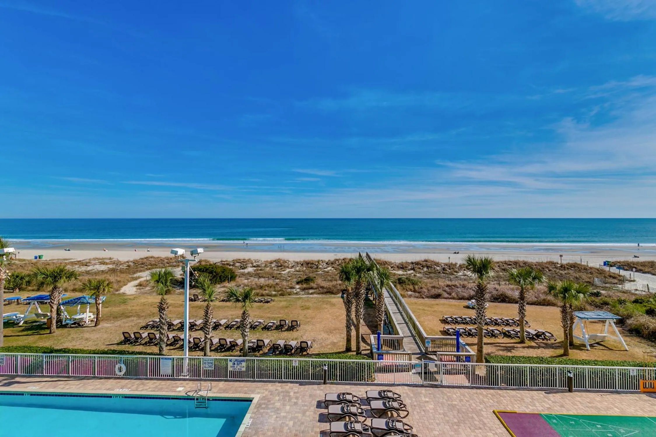Pool view in Dunes Village