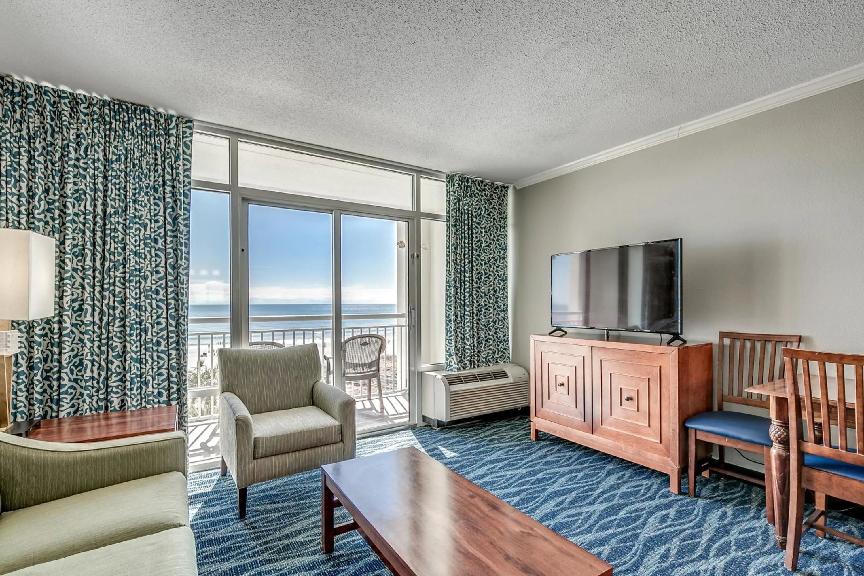 Seating area in Dunes Village