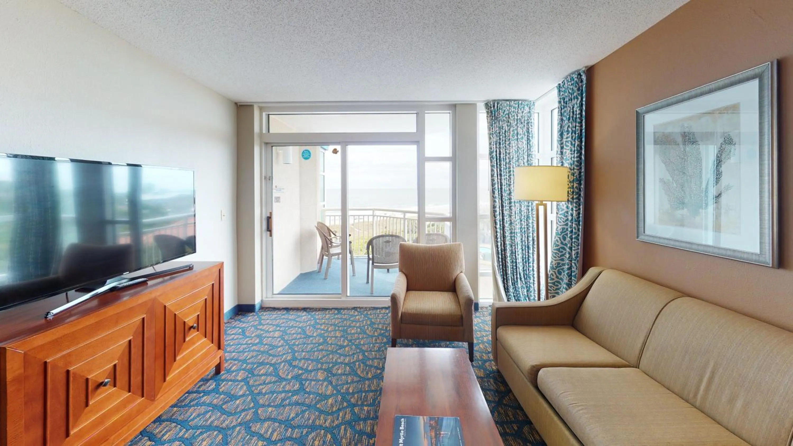 Living room in Dunes Village