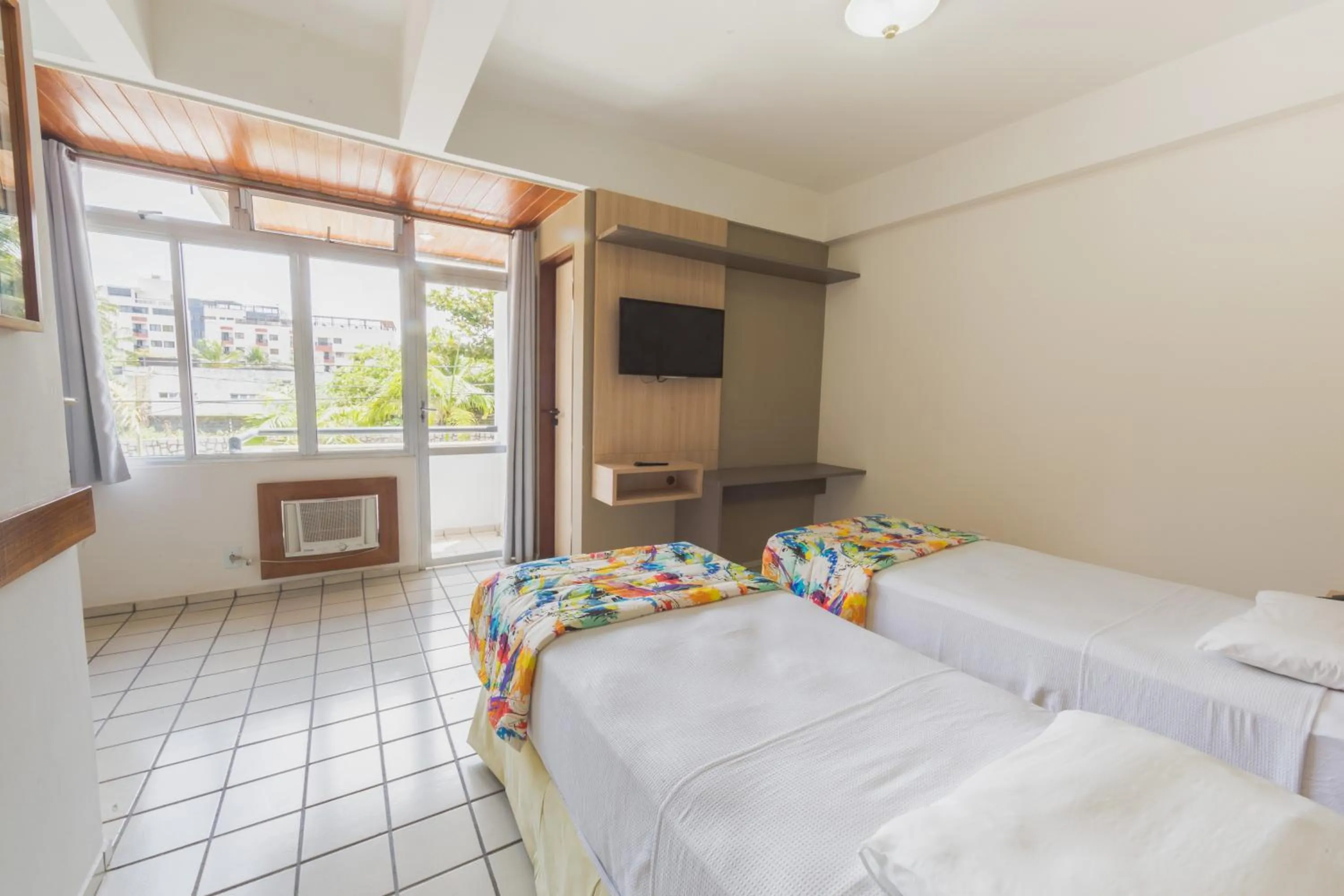 Bed in Xênius Hotel