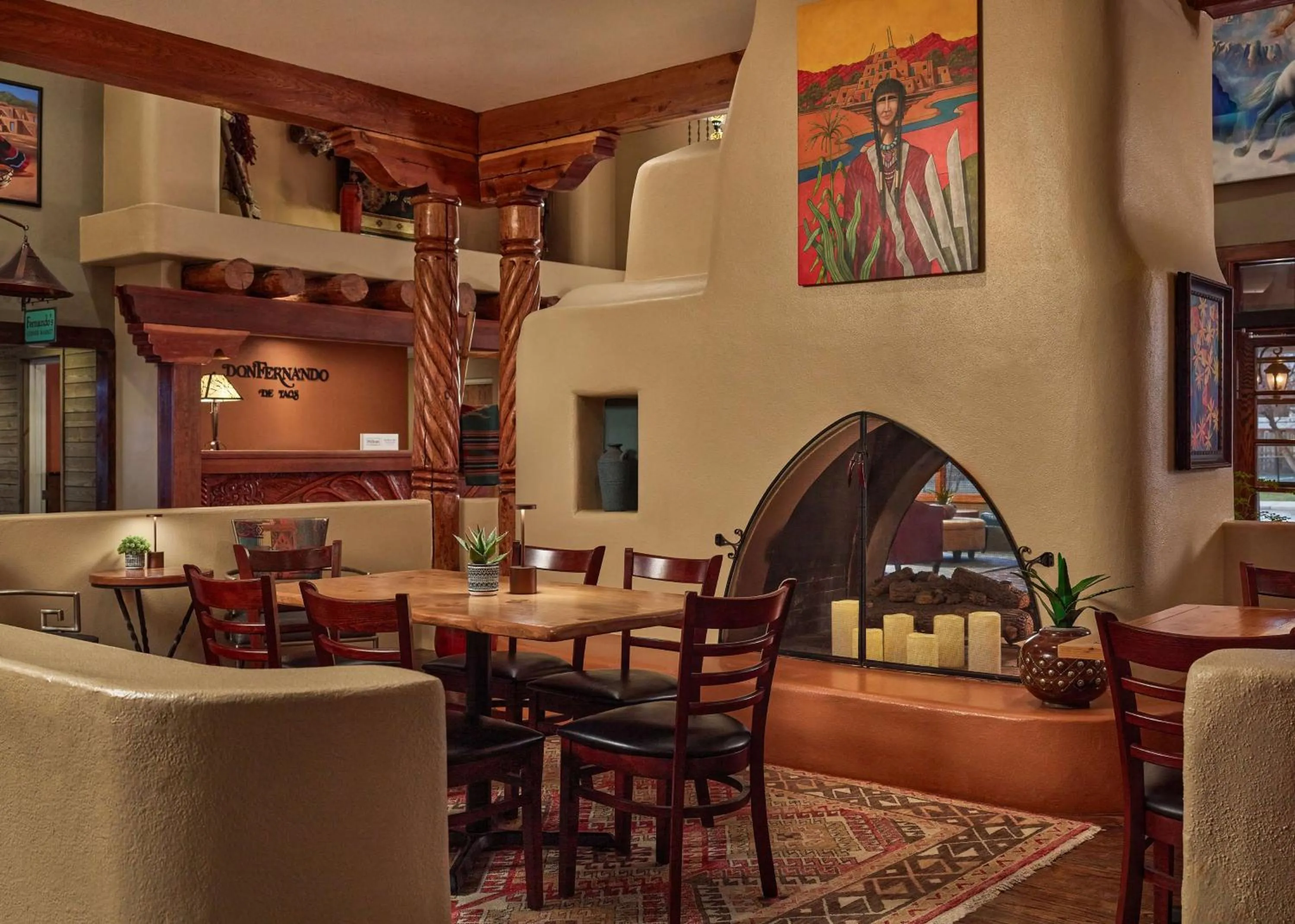 Lobby or reception in Hilton Tapestry Collection, Hotel Don Fernando De Taos