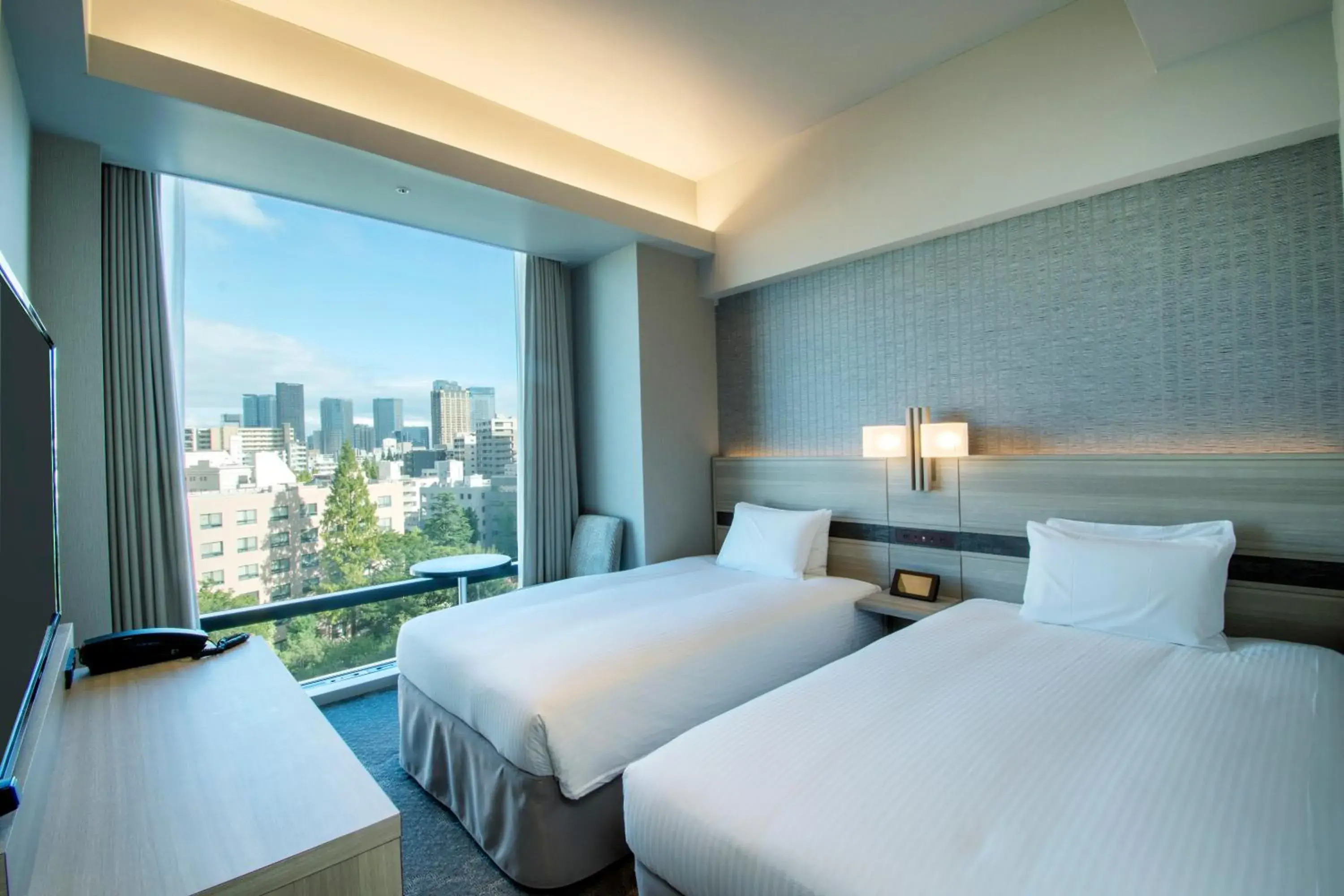 Casual Twin Room - Non-Smoking in Hotel Keihan Tsukiji Ginza Grande Casual Twin Room - Non-Smoking in Hotel Keihan Tsukiji Ginza Grande