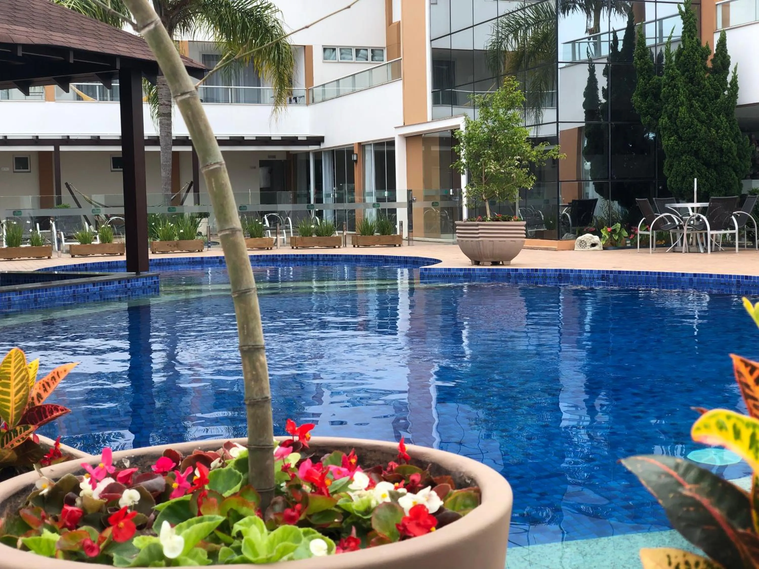 Swimming pool in Reserva Praia Hotel