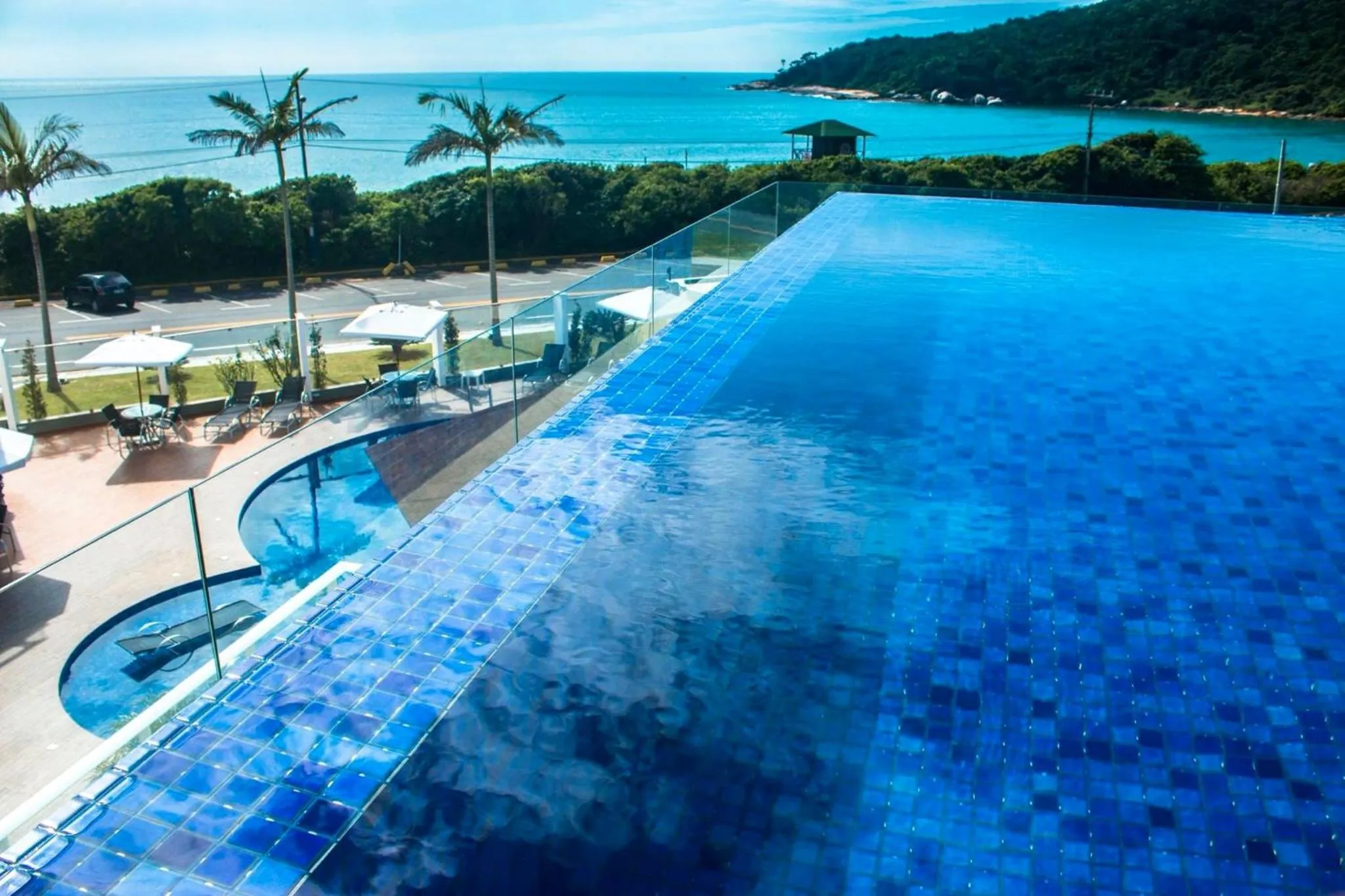 Pool view in Reserva Praia Hotel