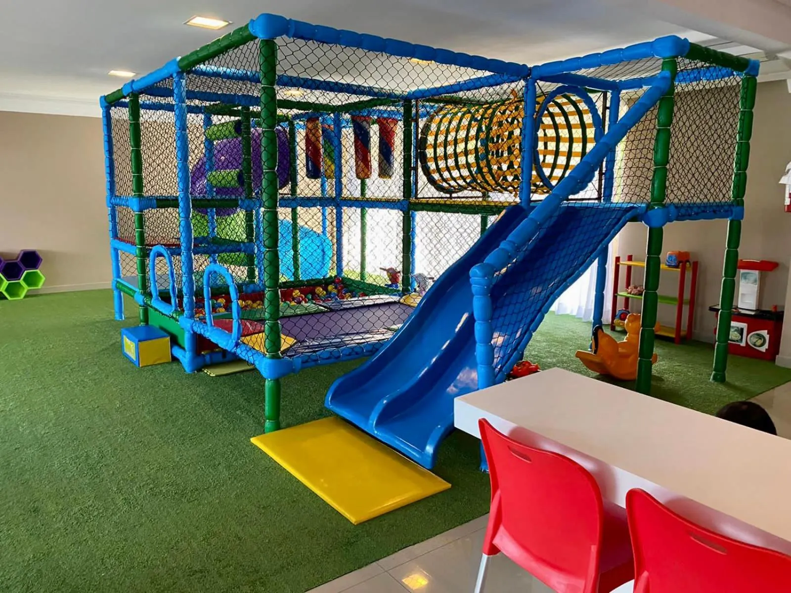 Children play ground in Reserva Praia Hotel