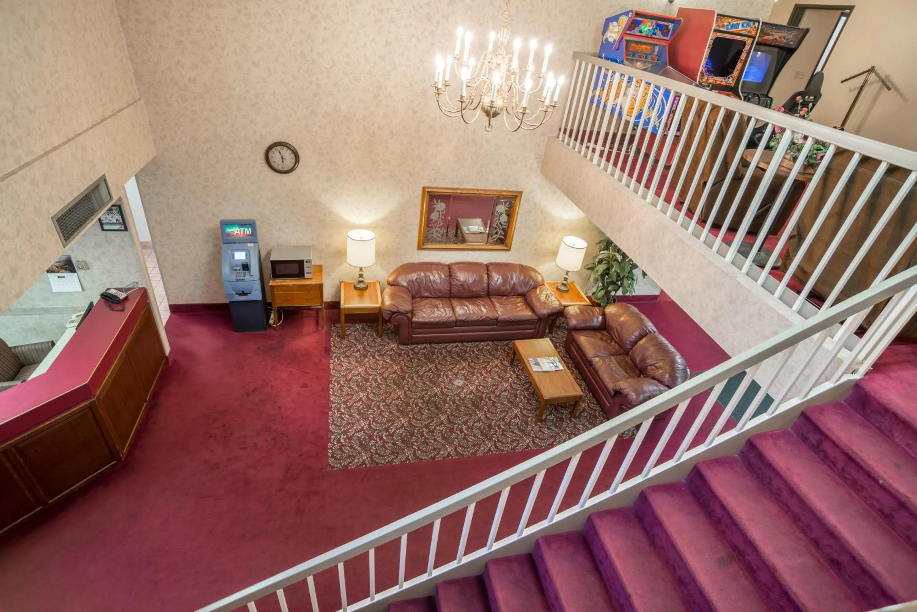 Lobby or reception in Prime Rate Inn