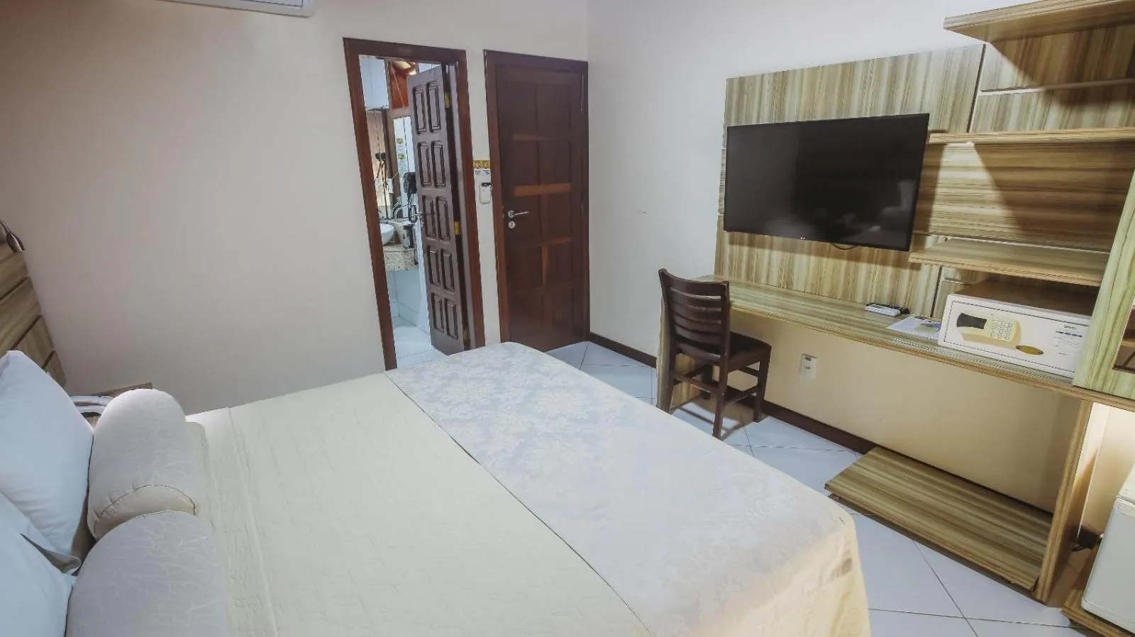 Bed in Pousada Safira do Morro