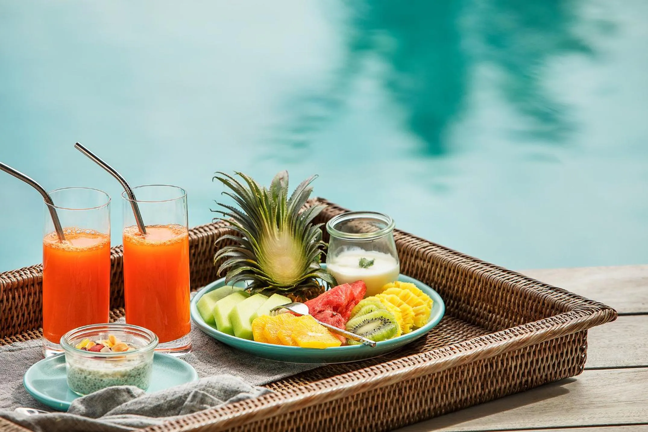 Food close-up in Six Senses Fiji