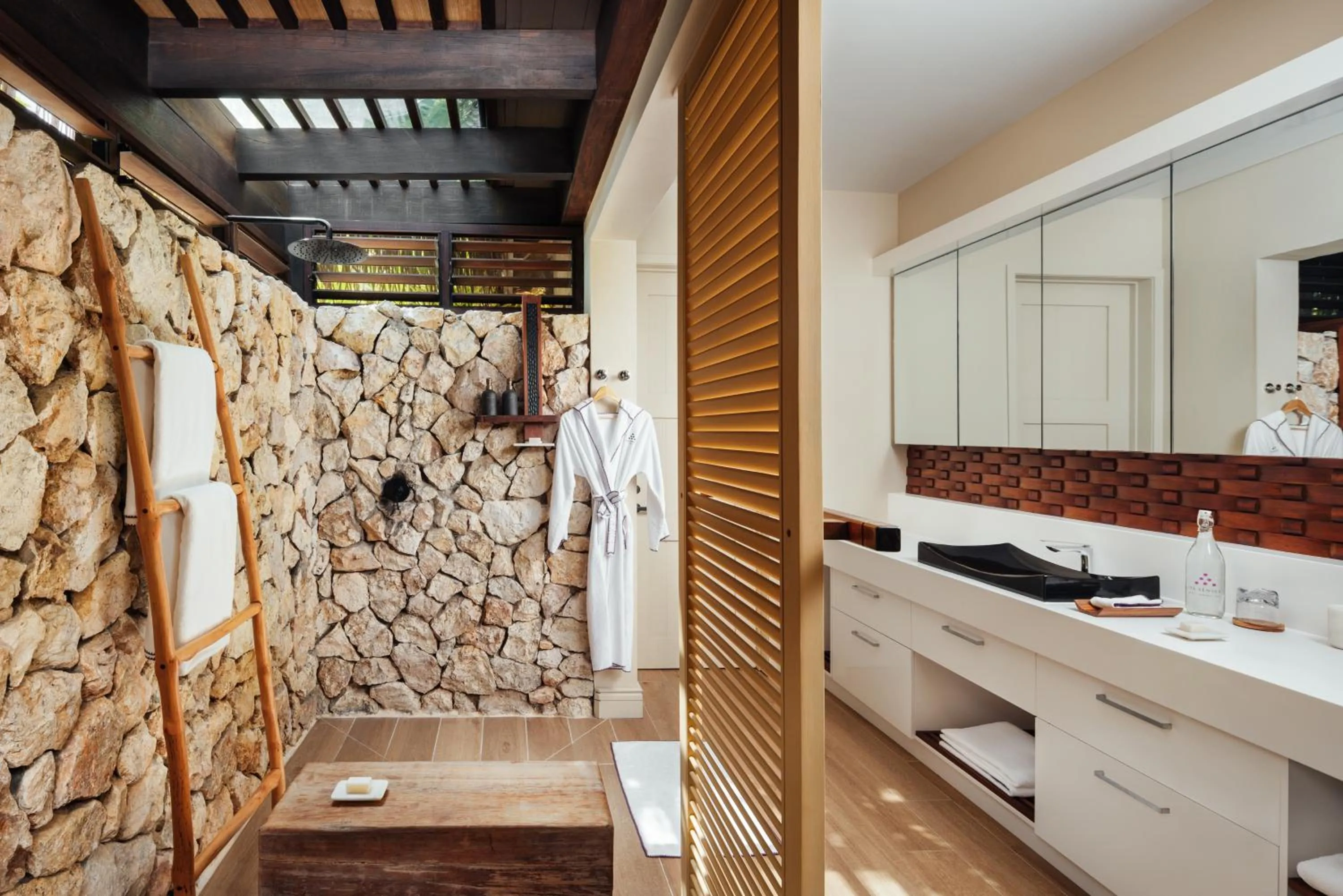 Bathroom in Six Senses Fiji