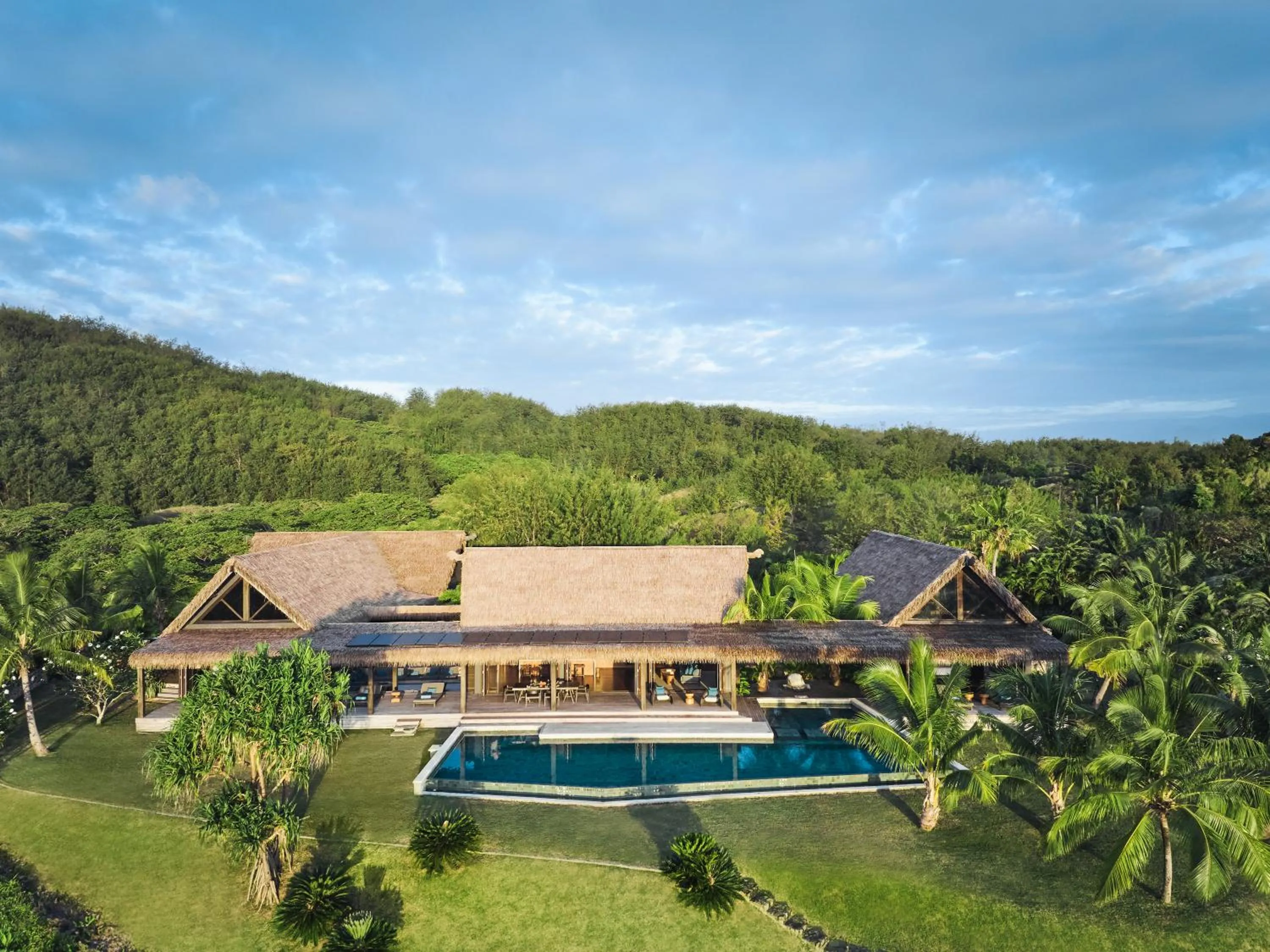 Property building in Six Senses Fiji