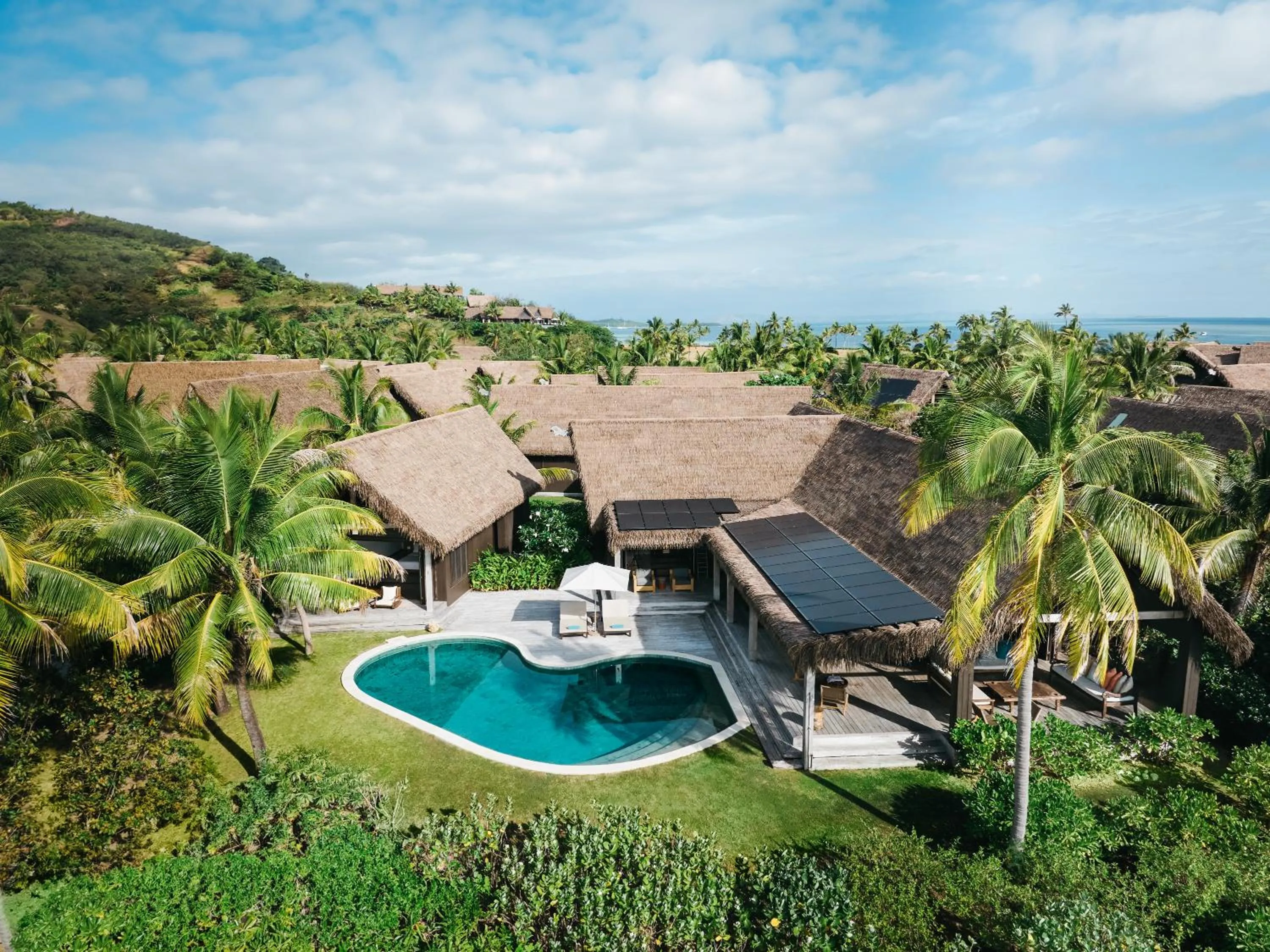 Property building in Six Senses Fiji