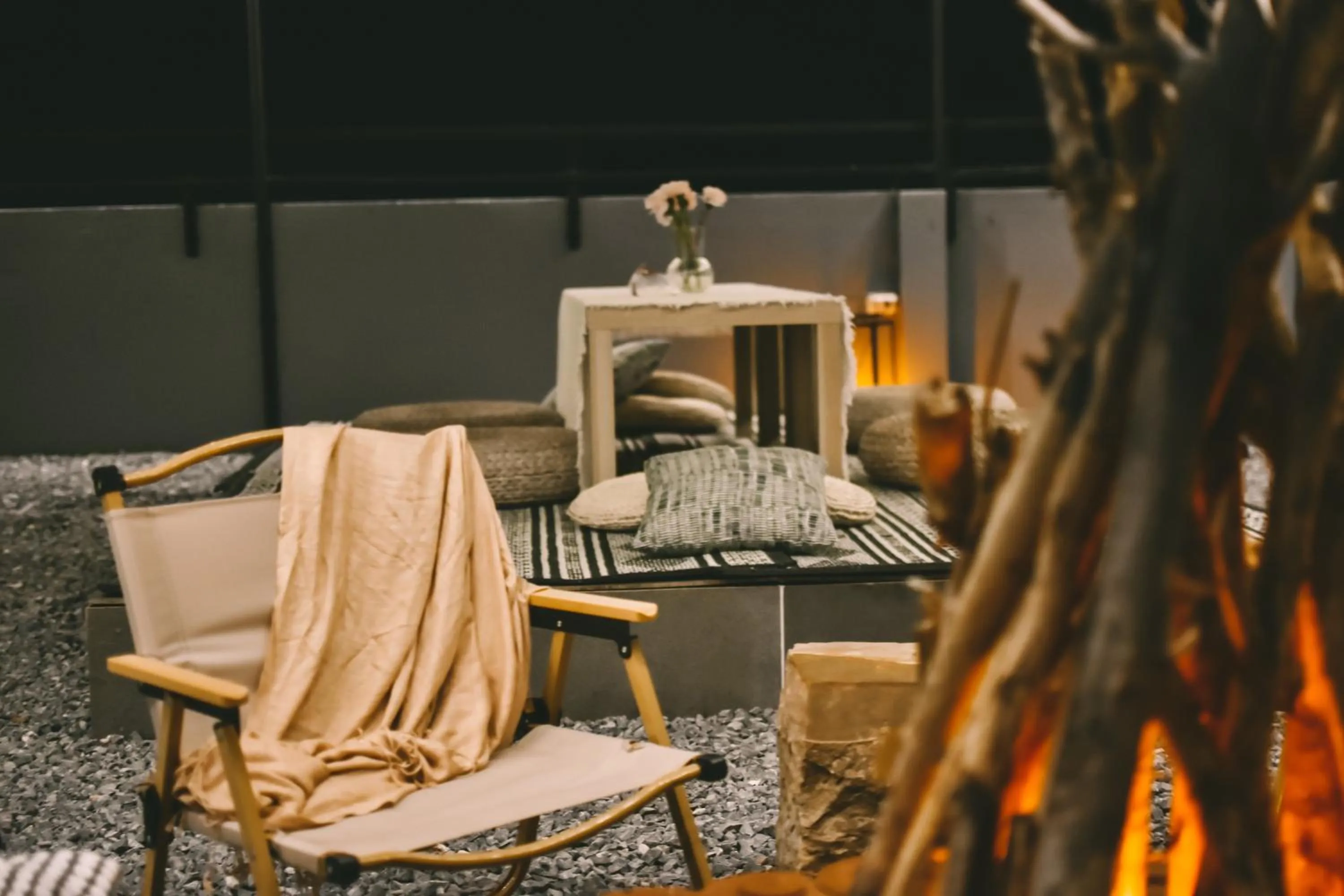 Night in THALAY Cha-am by THA