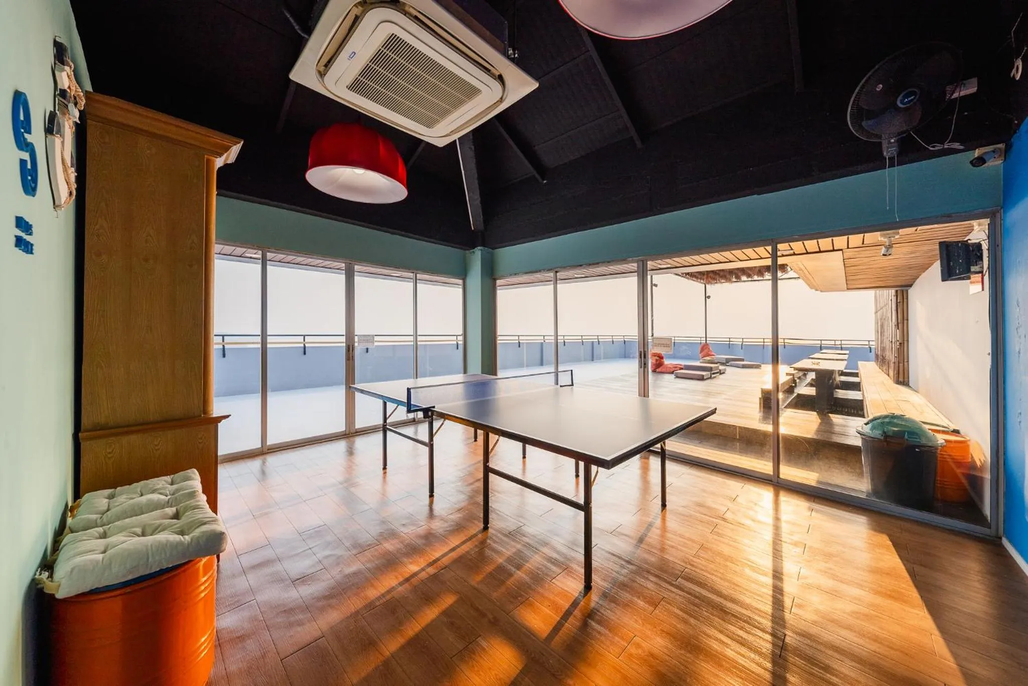 Seating area in THALAY Cha-am by THA