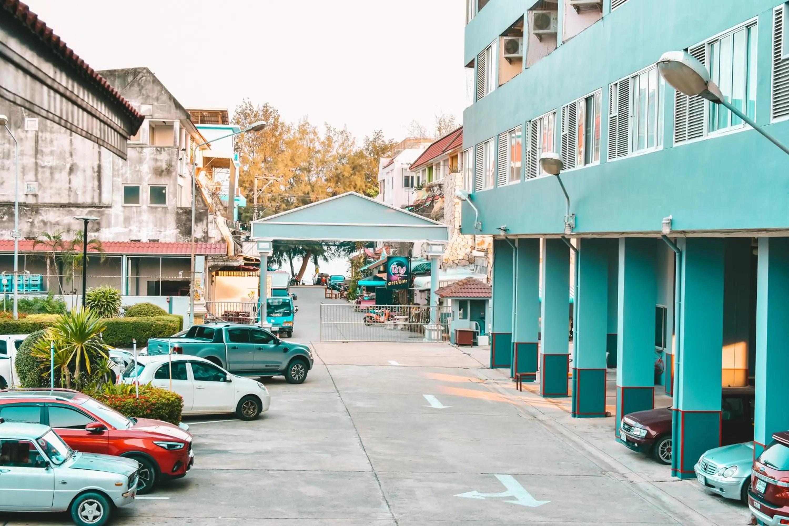 Parking in THALAY Cha-am by THA