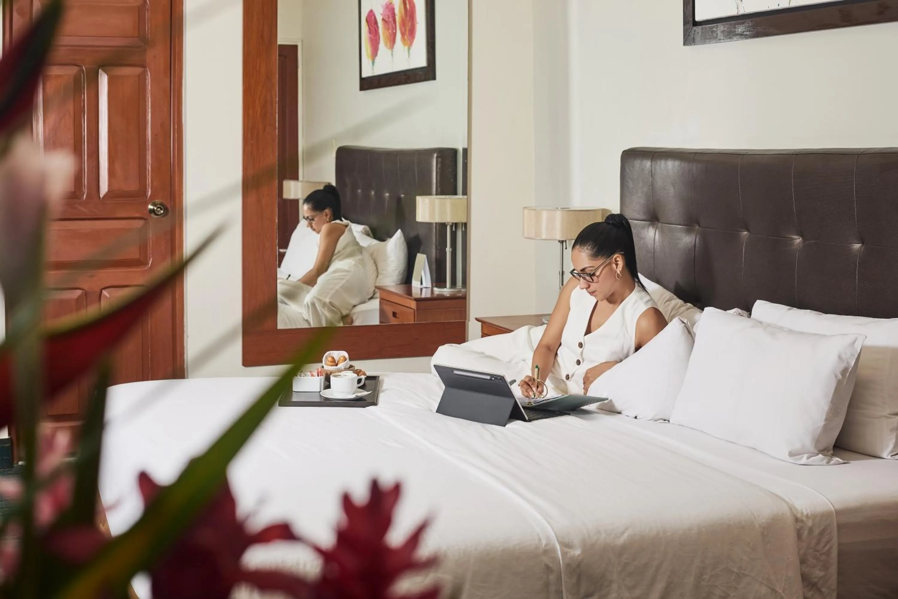 Bed in El Dorado Classic Hotel