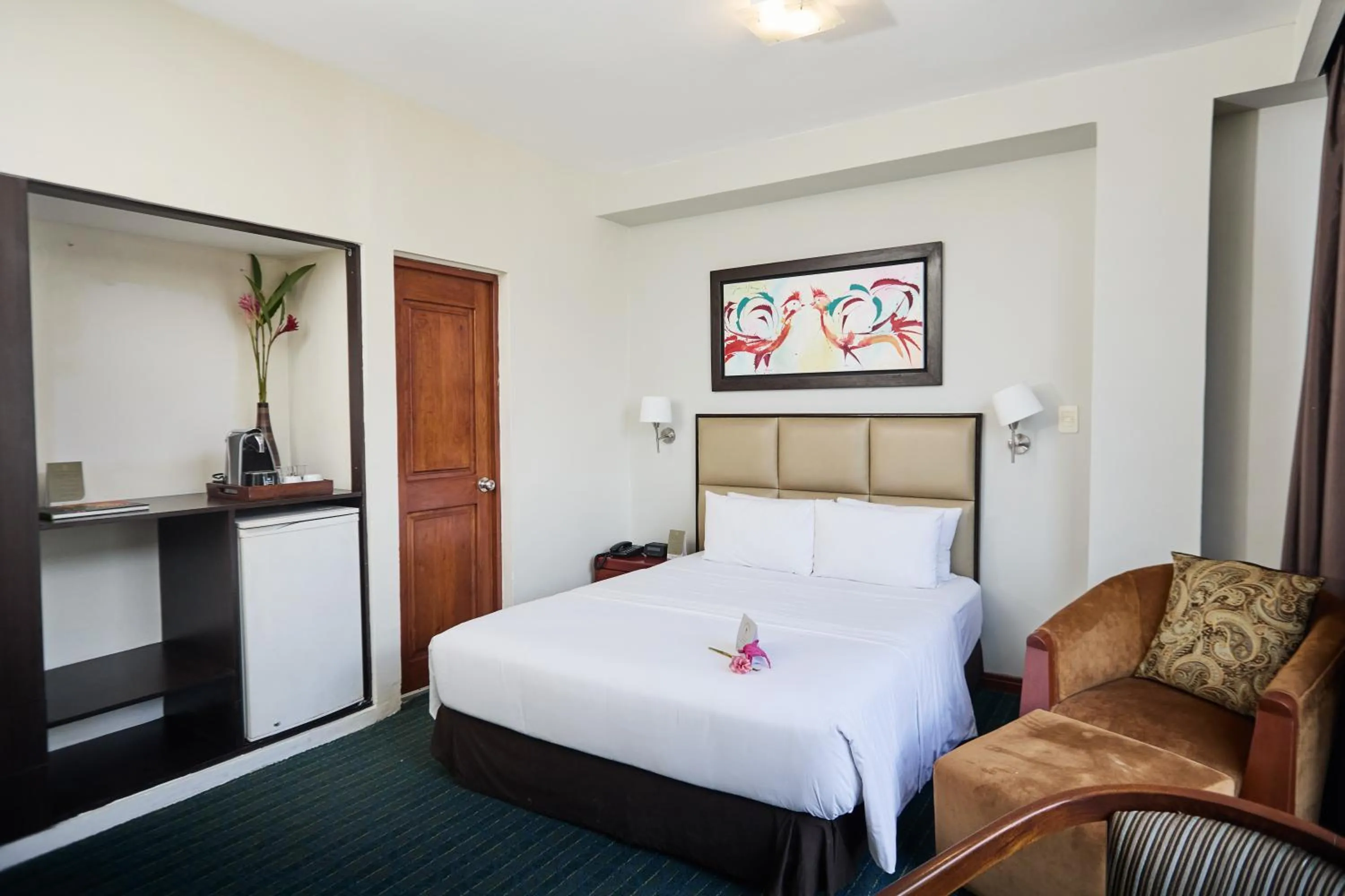 Bed in El Dorado Classic Hotel