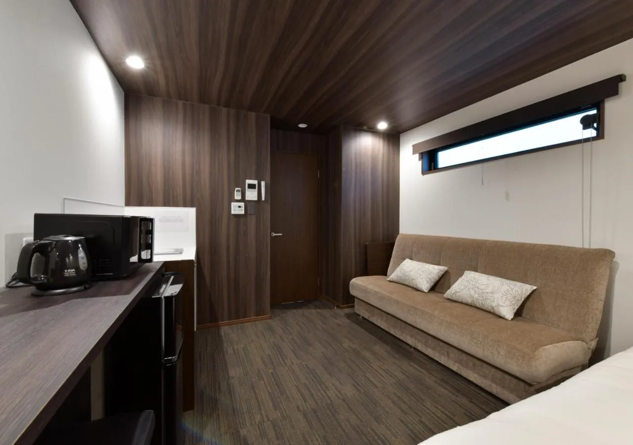 Bed in Villa Front Kyoto Seimei