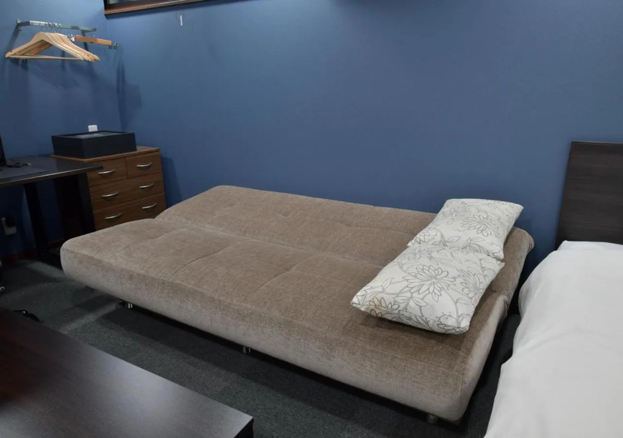 Bed in Villa Front Kyoto Seimei