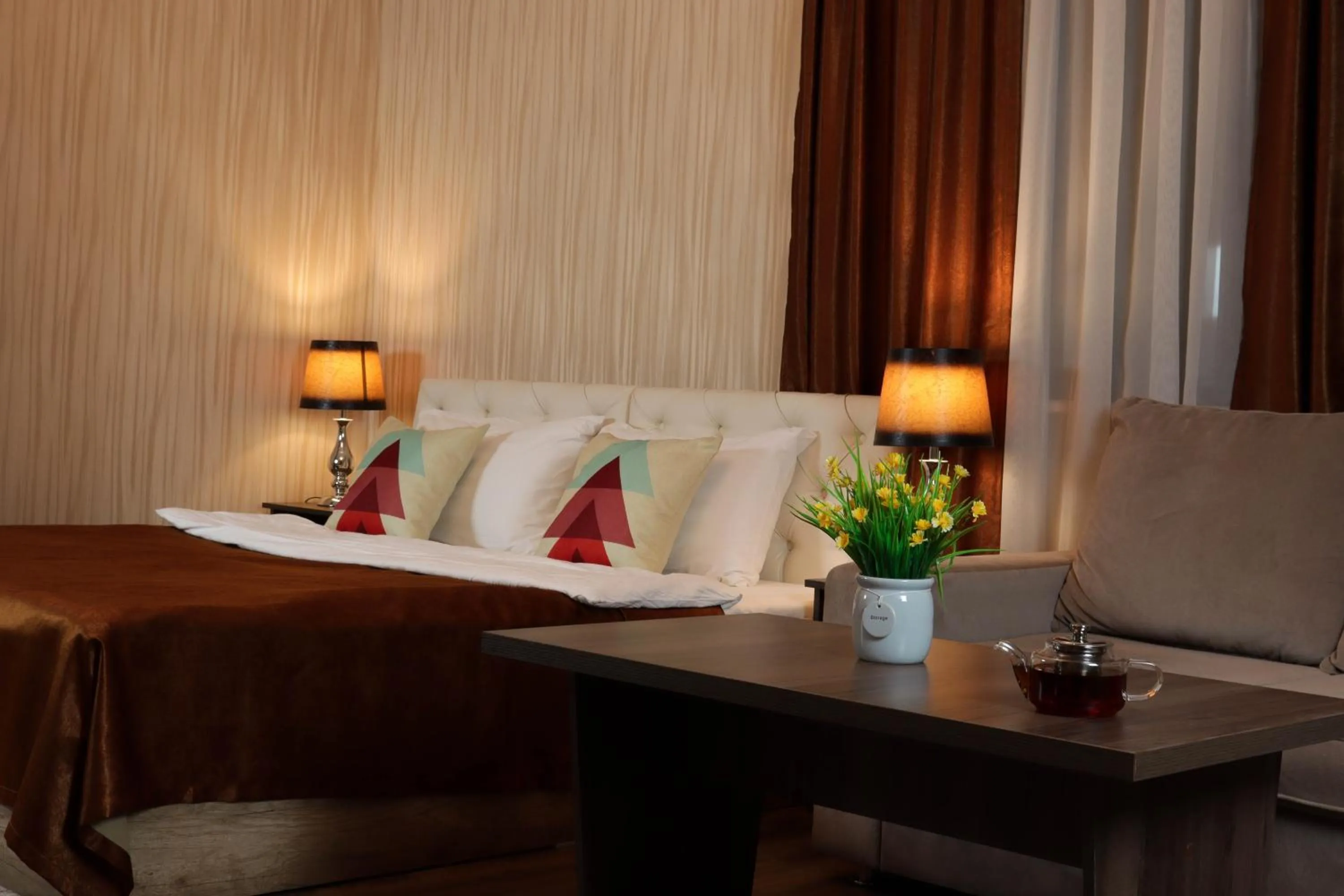 Photo of the whole room, Bed in De'Mar Hotel