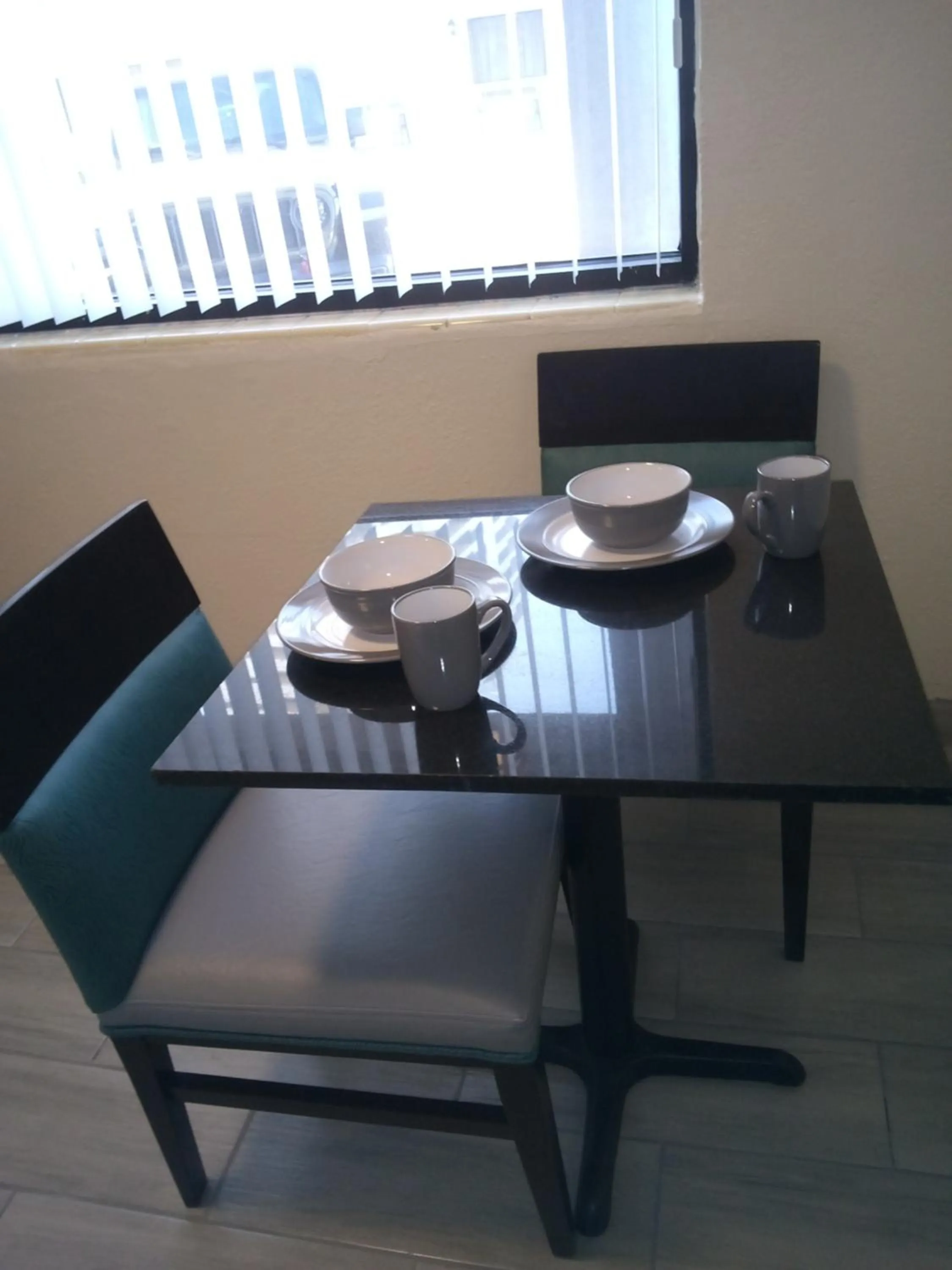 Dining area in La Bella Oceanfront Inn - Daytona