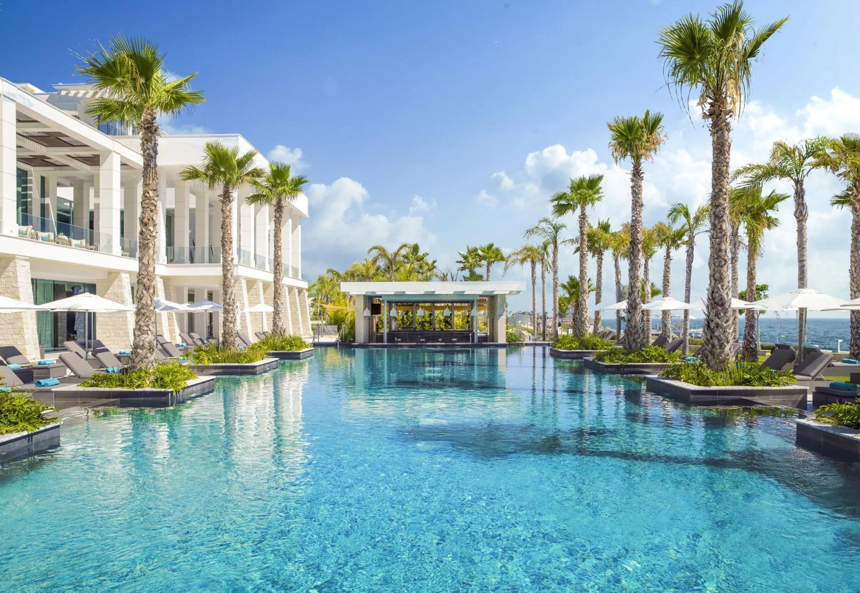 Swimming pool in Amavi, MadeForTwo Hotels - Paphos