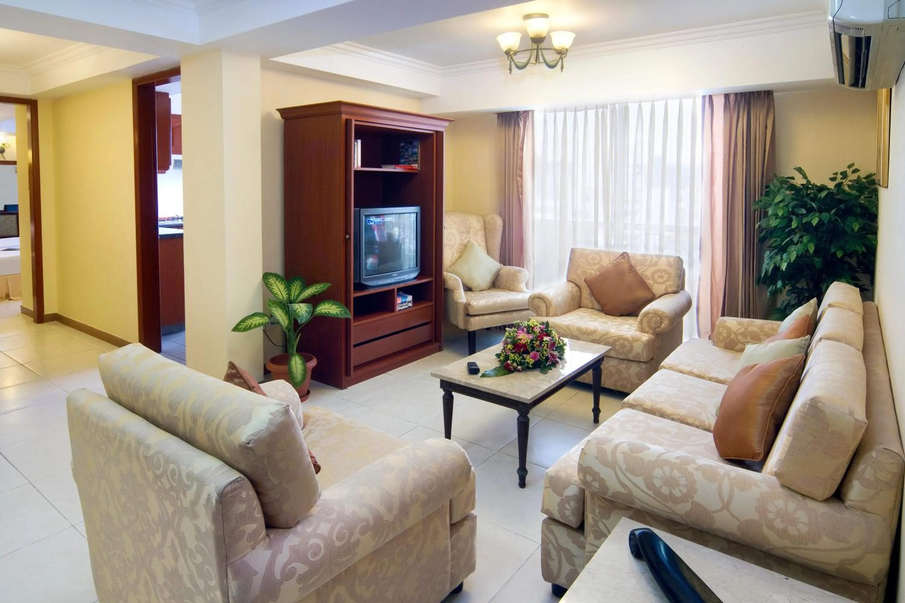 Living room in Mookai Hotel