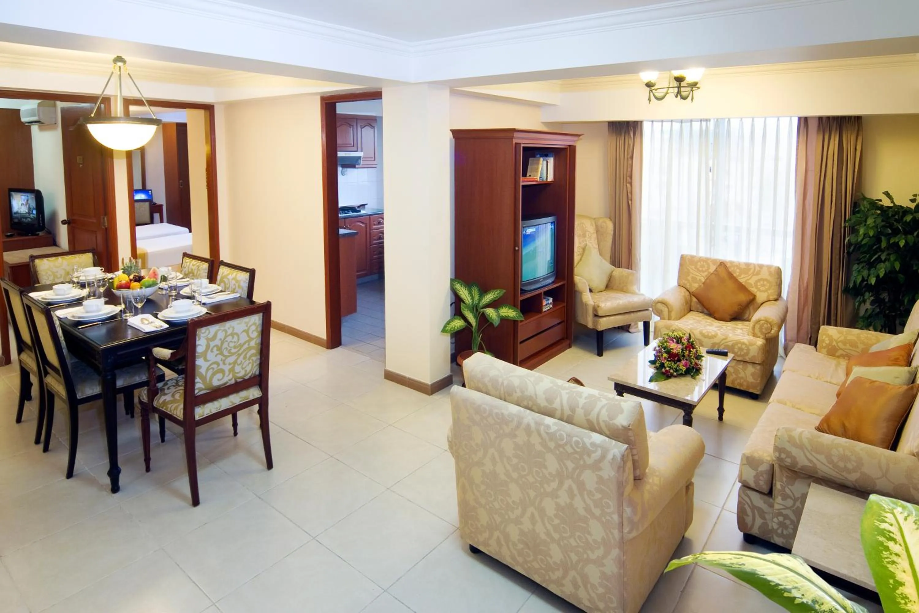 Living room in Mookai Hotel