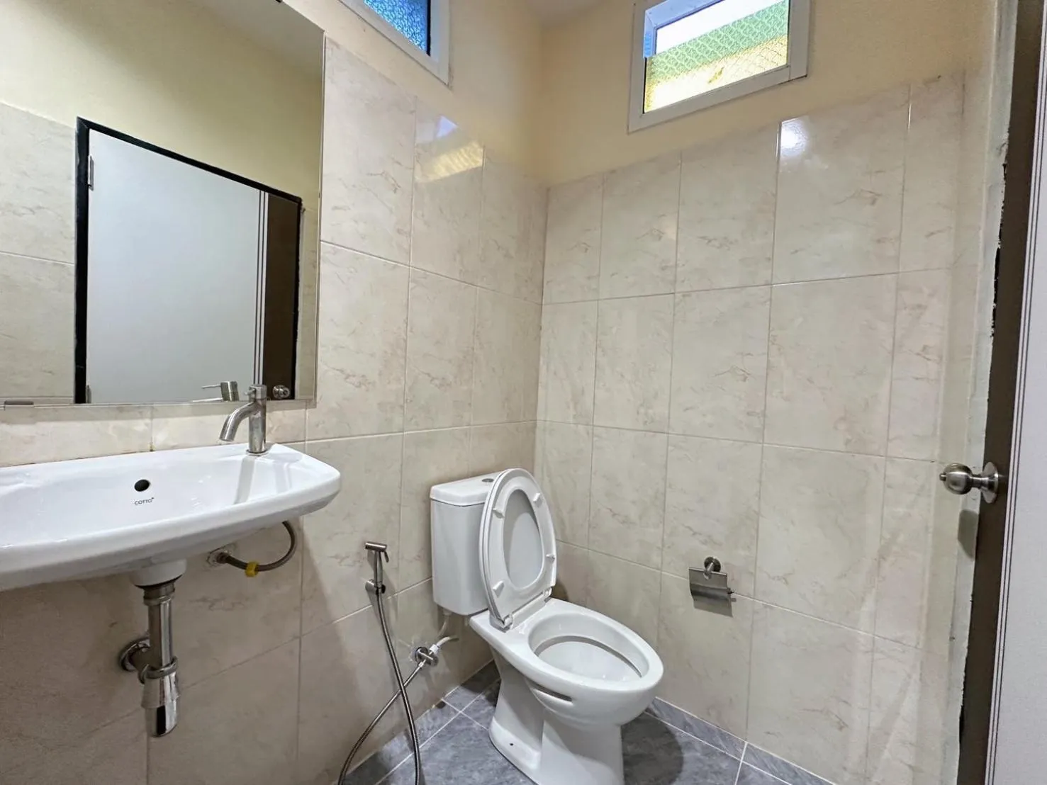 Bathroom in Khaosok Bamboo Huts Resort