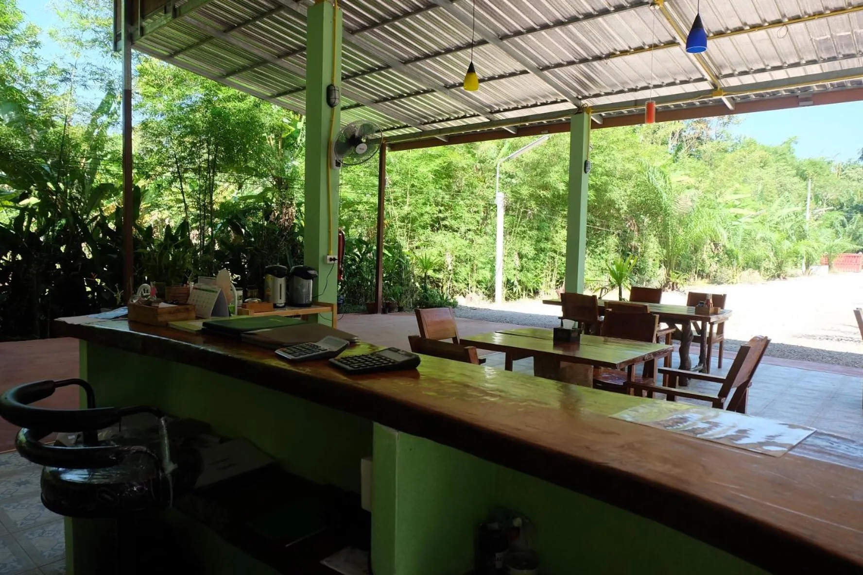 Lobby or reception in Khaosok Bamboo Huts Resort