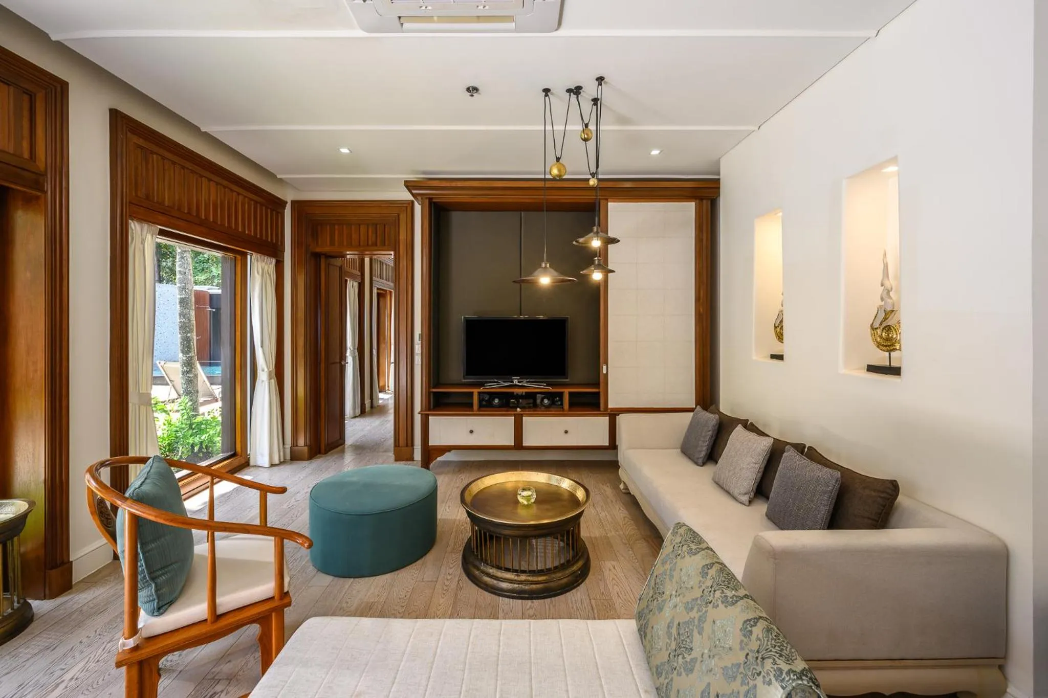 Living room in Maikhao Dream Villa Resort and Spa, Maikhao Phuket