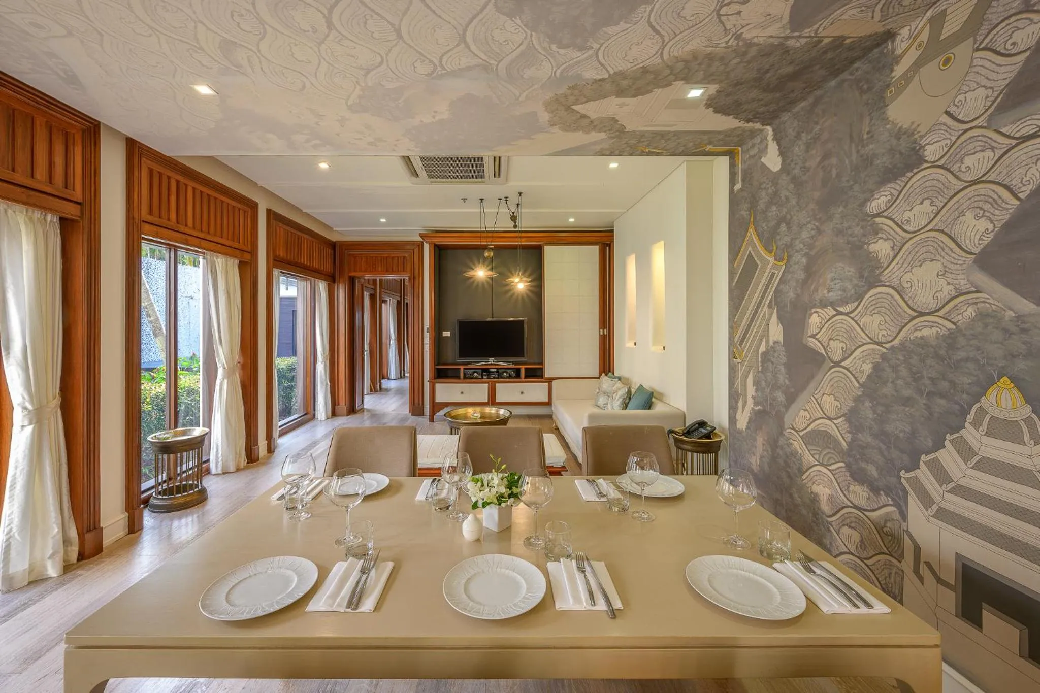 Dining area in Maikhao Dream Villa Resort and Spa, Maikhao Phuket