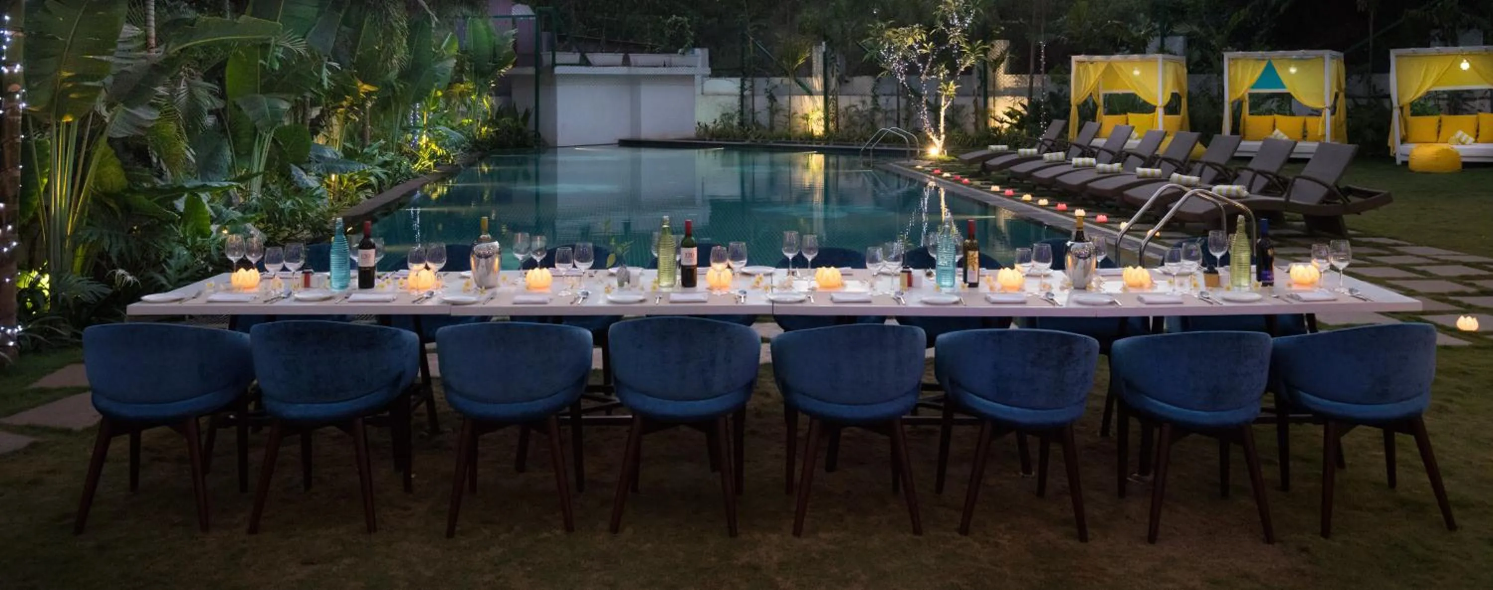 Pool view in The Park Baga River Goa - Adults only Property