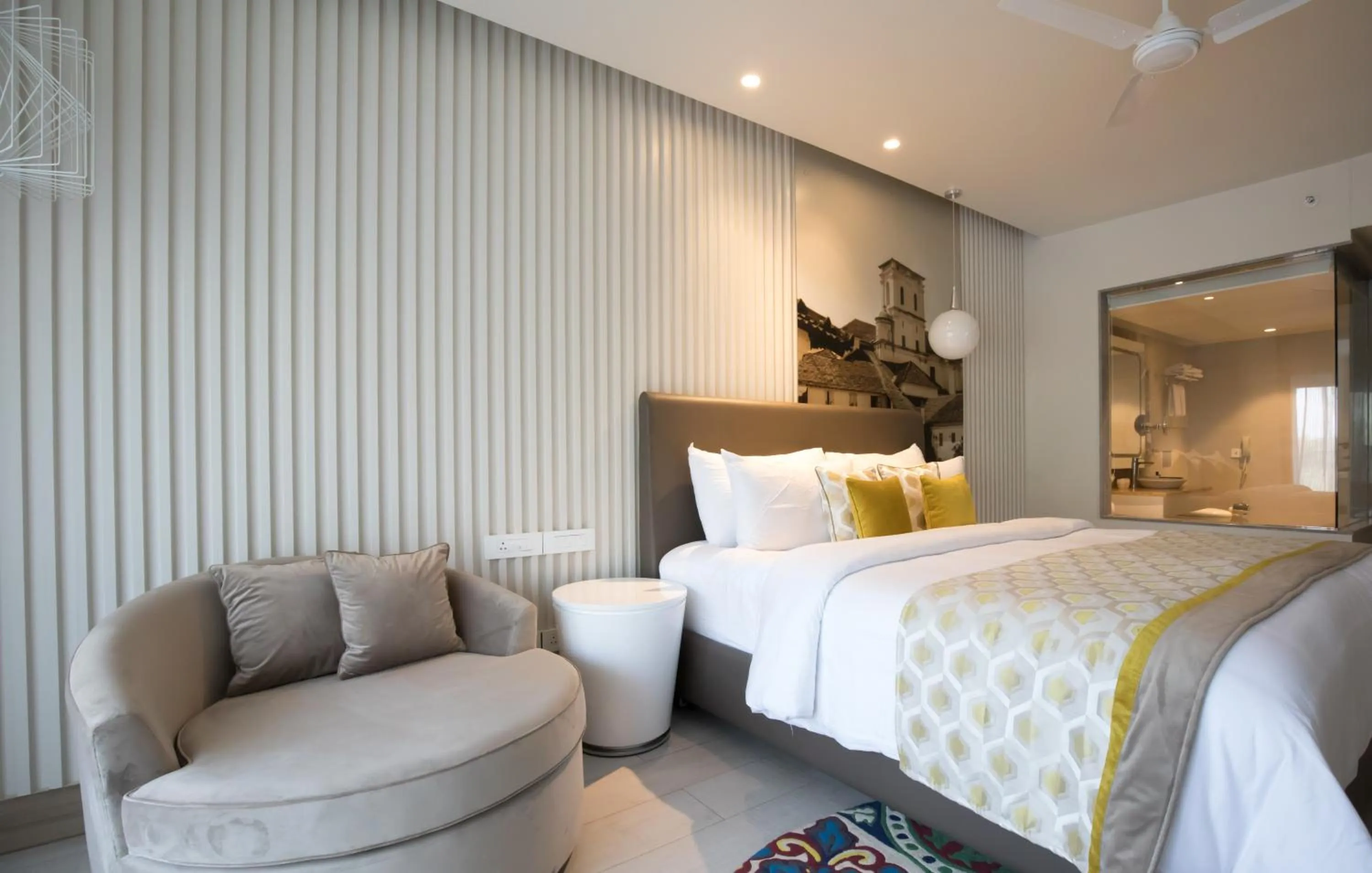 Bedroom, Bed in The Park Baga River Goa - Adults only Property