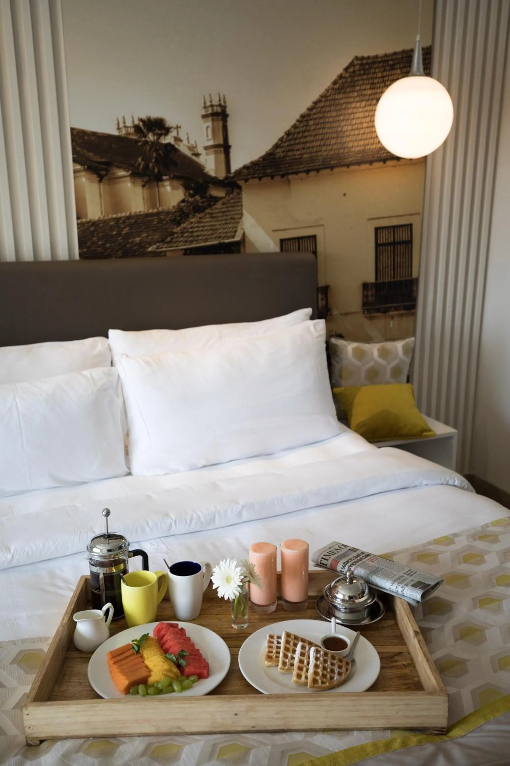 Continental breakfast, Bed in The Park Baga River Goa - Adults only Property